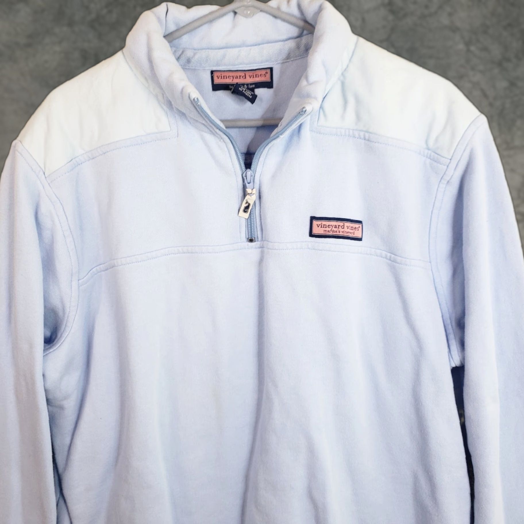 Vineyard Vines Vineyard Vines Pullover Sweatshirt Mens Size M Blue 1/4 Zip Jacket Heavyweight Size US M / EU 48-50 / 2 - 1 Thumbnail