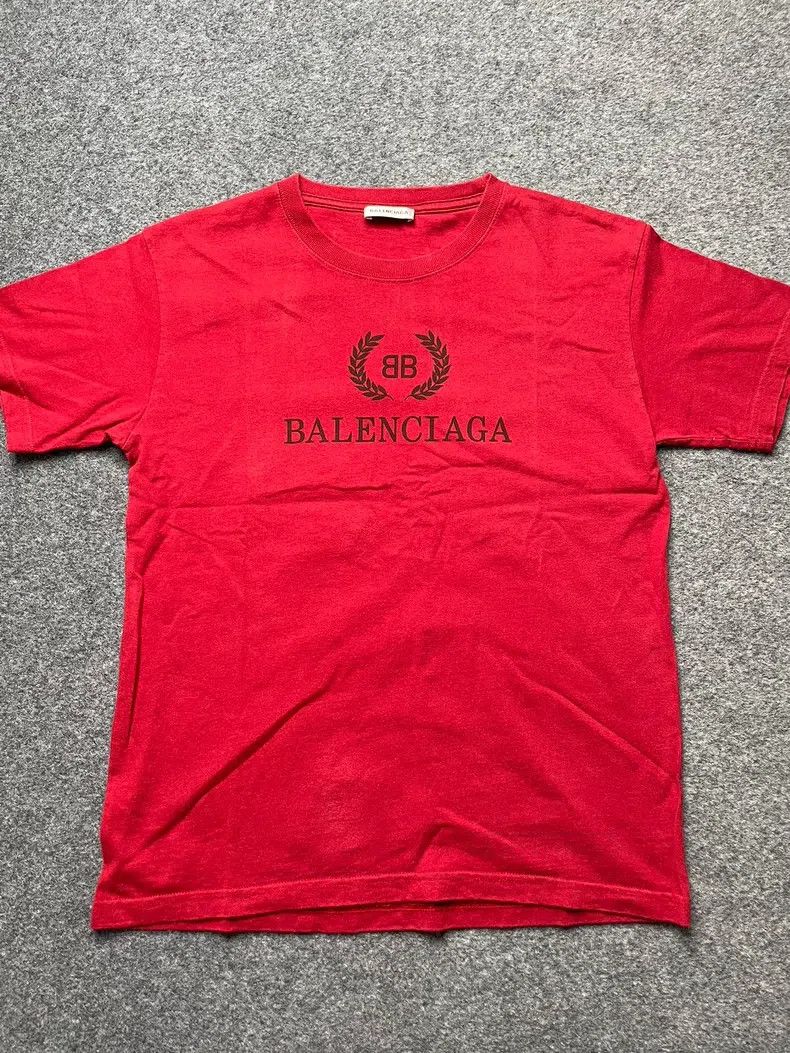 Balenciaga Balenciaga Short Sleeve Size US M / EU 48-50 / 2 - 1 Thumbnail