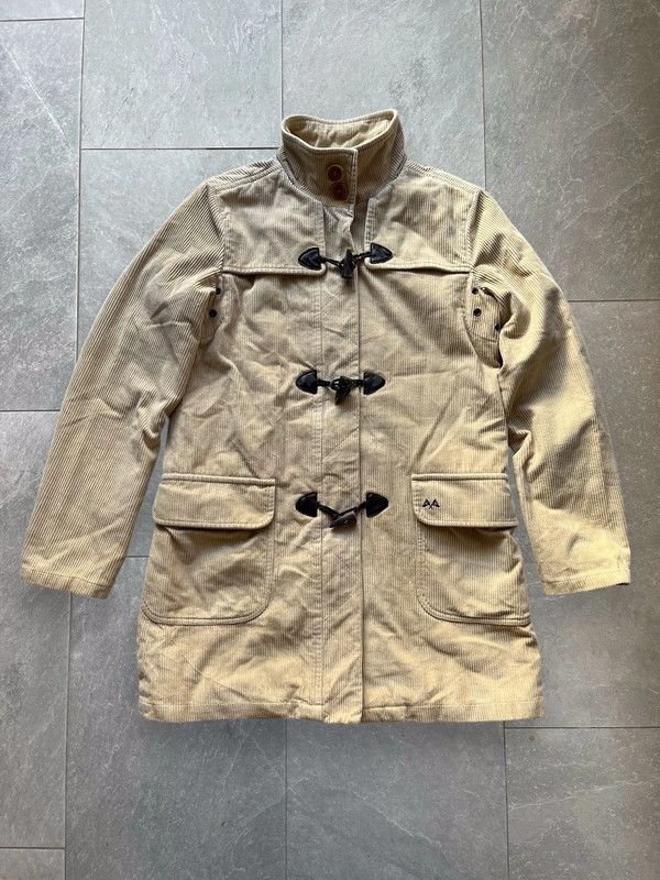 Burberry Thomas Burberry Plaid Lining Coat Corduroy Size M Beige Size US M / EU 48-50 / 2 - 2 Thumbnail