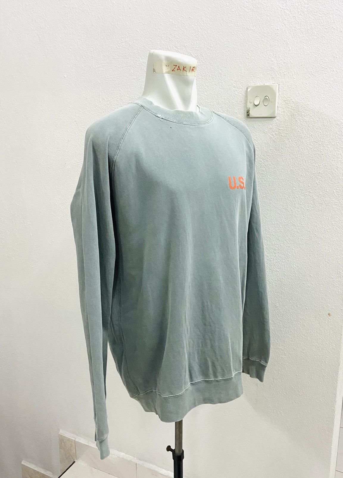 Avirex VINTAGE AVIREX "U.S.N." CREW NECK SWEATSHIRT Size US L / EU 52-54 / 3 - 2 Thumbnail