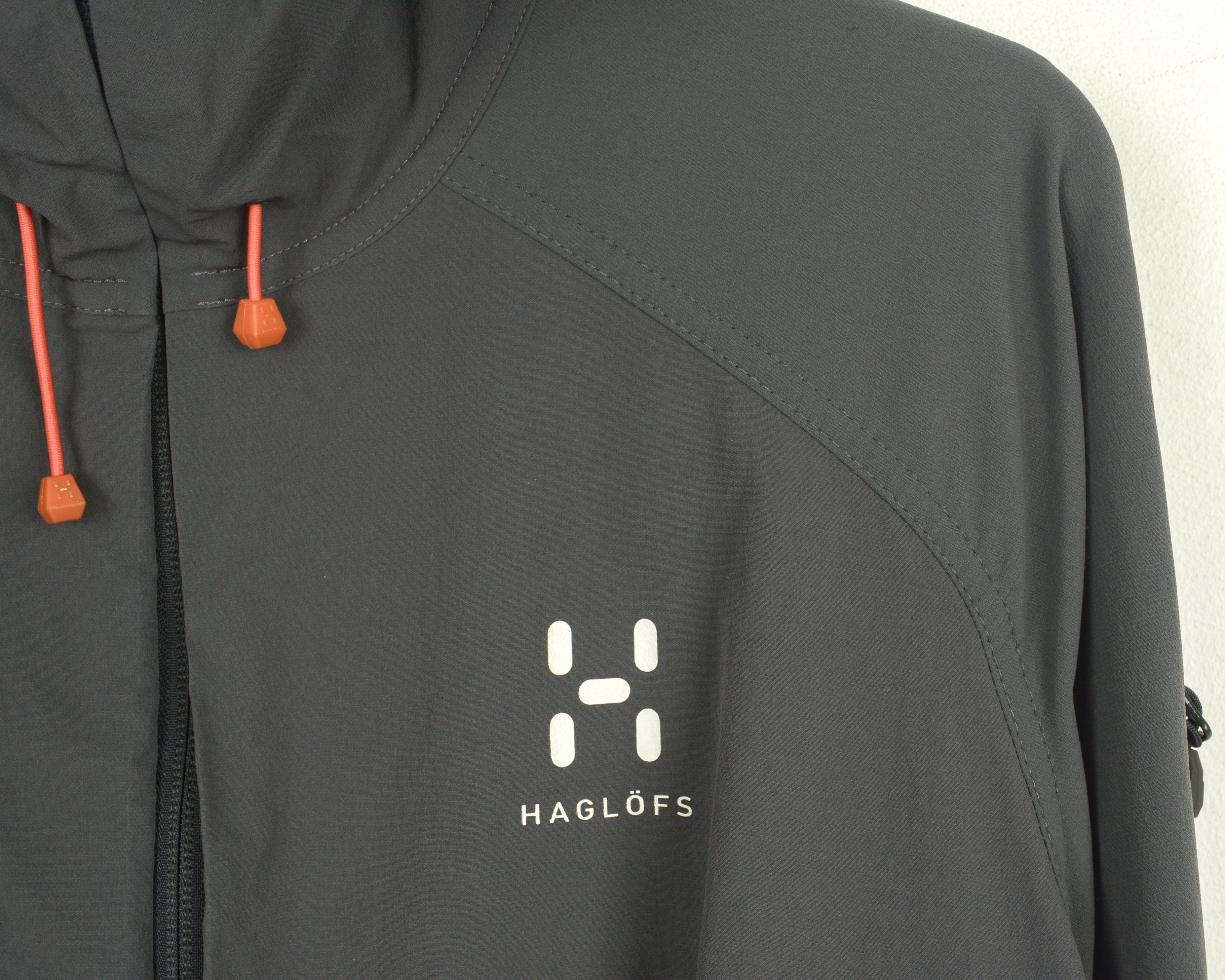 Haglofs Lizard Skarn Shale Grit Women L Jacket Hooded Run Jog Size L / US 10 / IT 46 - 3 Thumbnail