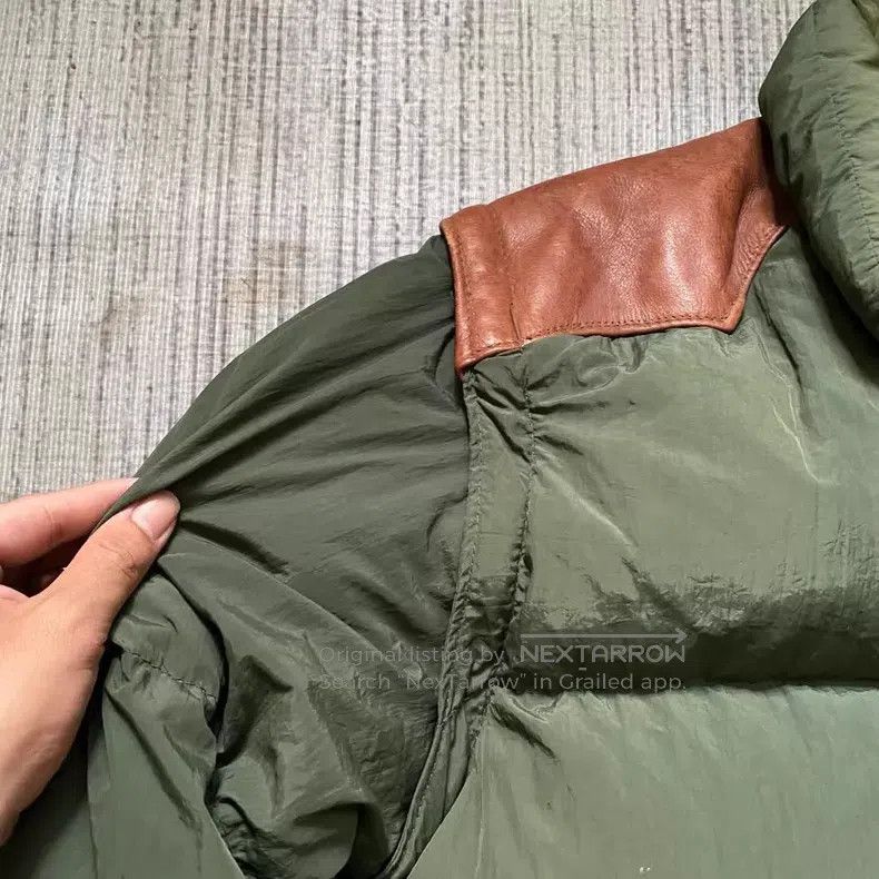 Schott Schott Leather down jacket Size US S / EU 44-46 / 1 - 2 Thumbnail