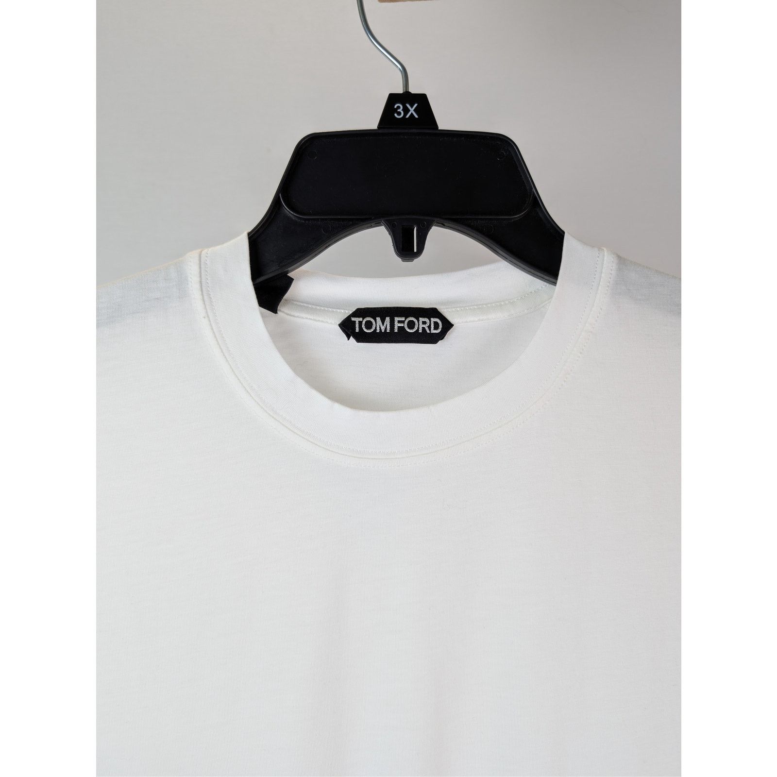 Tom Ford o1rshd1 CC20 T-Shirt in White Size US M / EU 48-50 / 2 - 7 Thumbnail