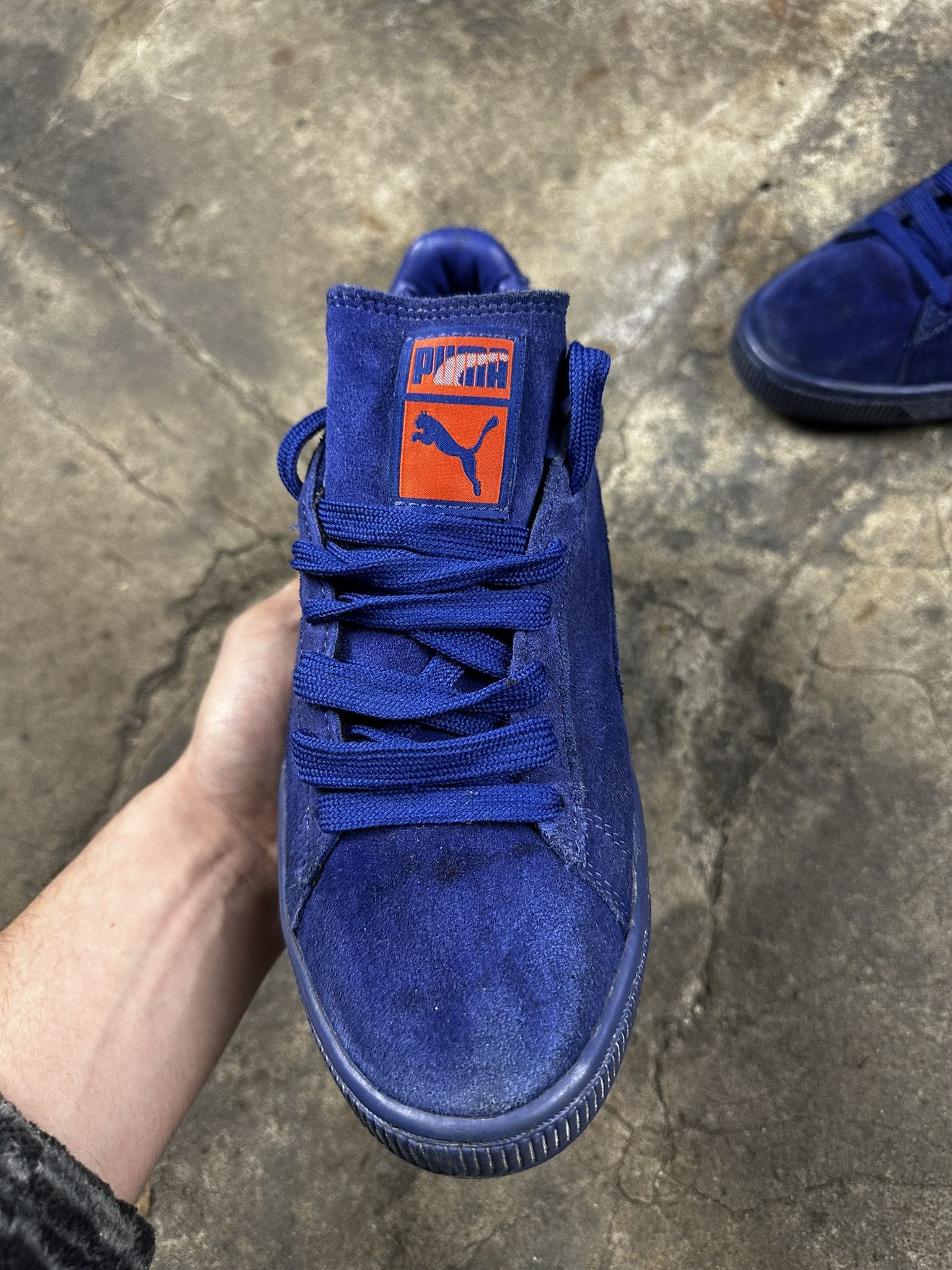 Puma Vintage Y2k Puma Speedcat Suede Low Sneakers Size US 7 / IT 37 - 3 Thumbnail