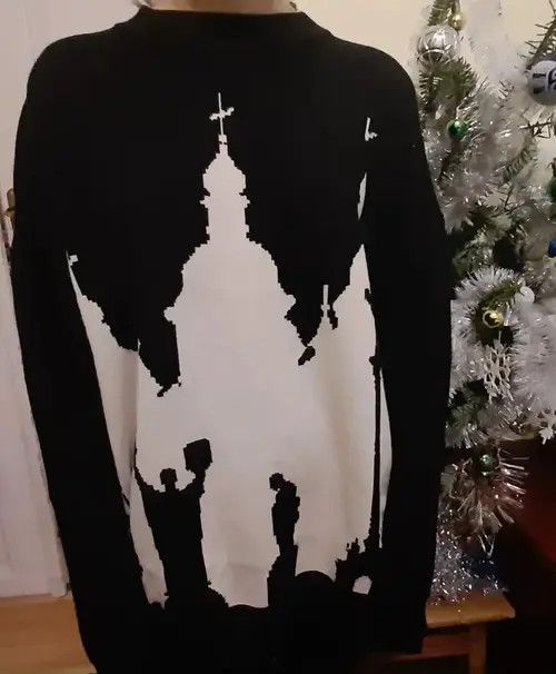 Japanese Brand Sweater Retro gothic Size US L / EU 52-54 / 3 - 4 Thumbnail