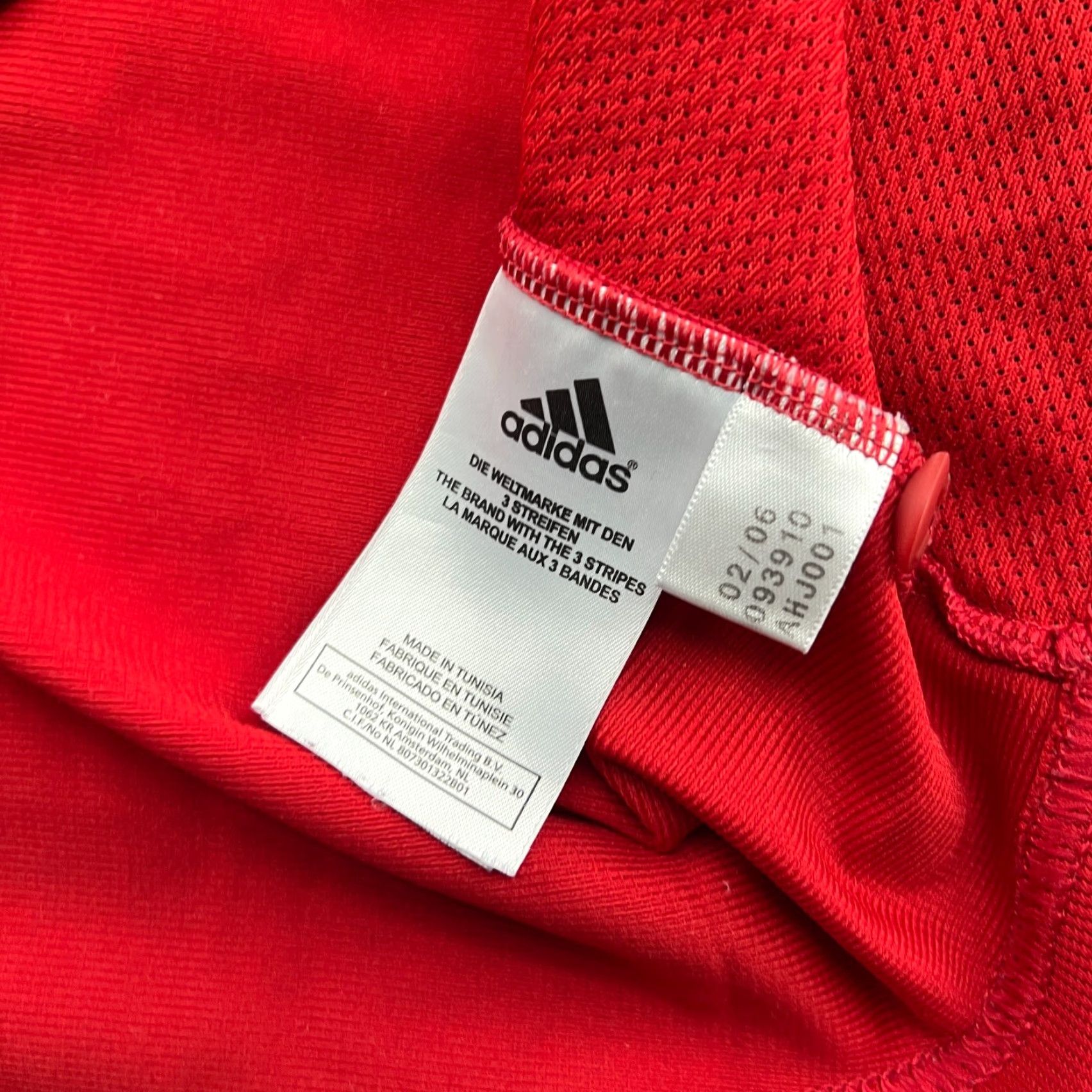Adidas VINTAGE adidas Bayern Munich 2006 2007 Home Football Jersey Large Adidas Shirt Soccer Red Shirt Mens Large Red Jersey Football Adidas Size US L / EU 52-54 / 3 - 4 Thumbnail