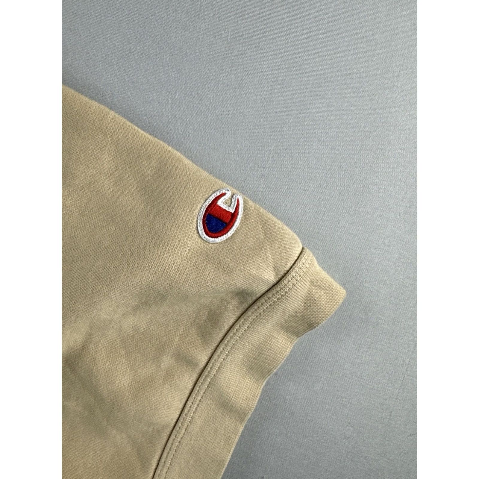 Champion Champion Cropped Sweatshirt Womens XS Beige Short Sleeve Crewneck Pullover Retro Sports Activewear Size XS / US 0-2 / IT 36-38 - 5 Thumbnail