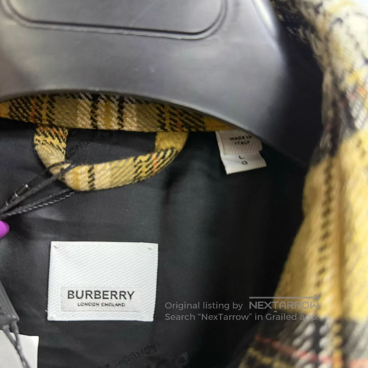 Burberry Burberry Embroidered checkered collar single-button shirt| Size US L / EU 52-54 / 3 - 2 Thumbnail