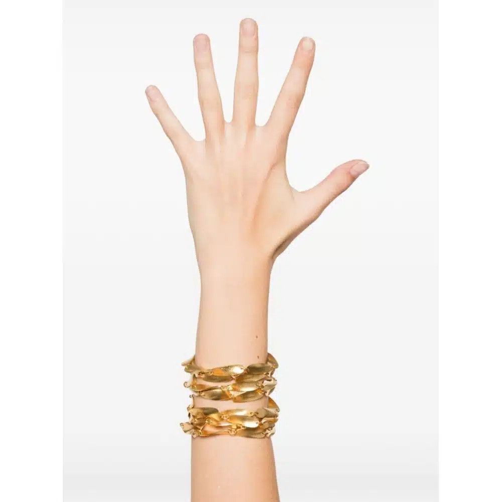 Tom Ford o1loc1c0625 JW058 Size: OS / Brass Multi Chain Bracelet Gold Size ONE SIZE - 3 Thumbnail