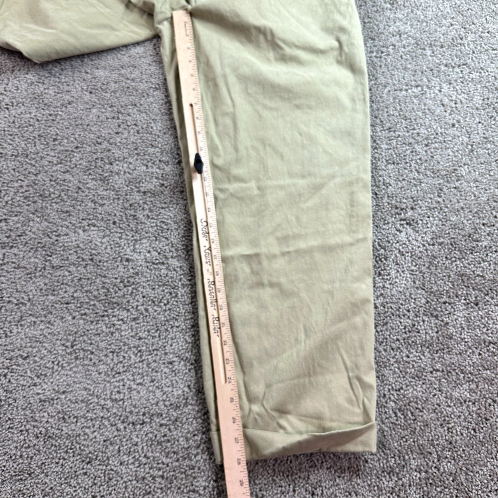 Tommy Bahama Tommy Bahama Pants Mens 36 Beige Chino Cotton Blend Flat Front Pockets Vintage No N/A Size US 36 / EU 52 - 5 Thumbnail