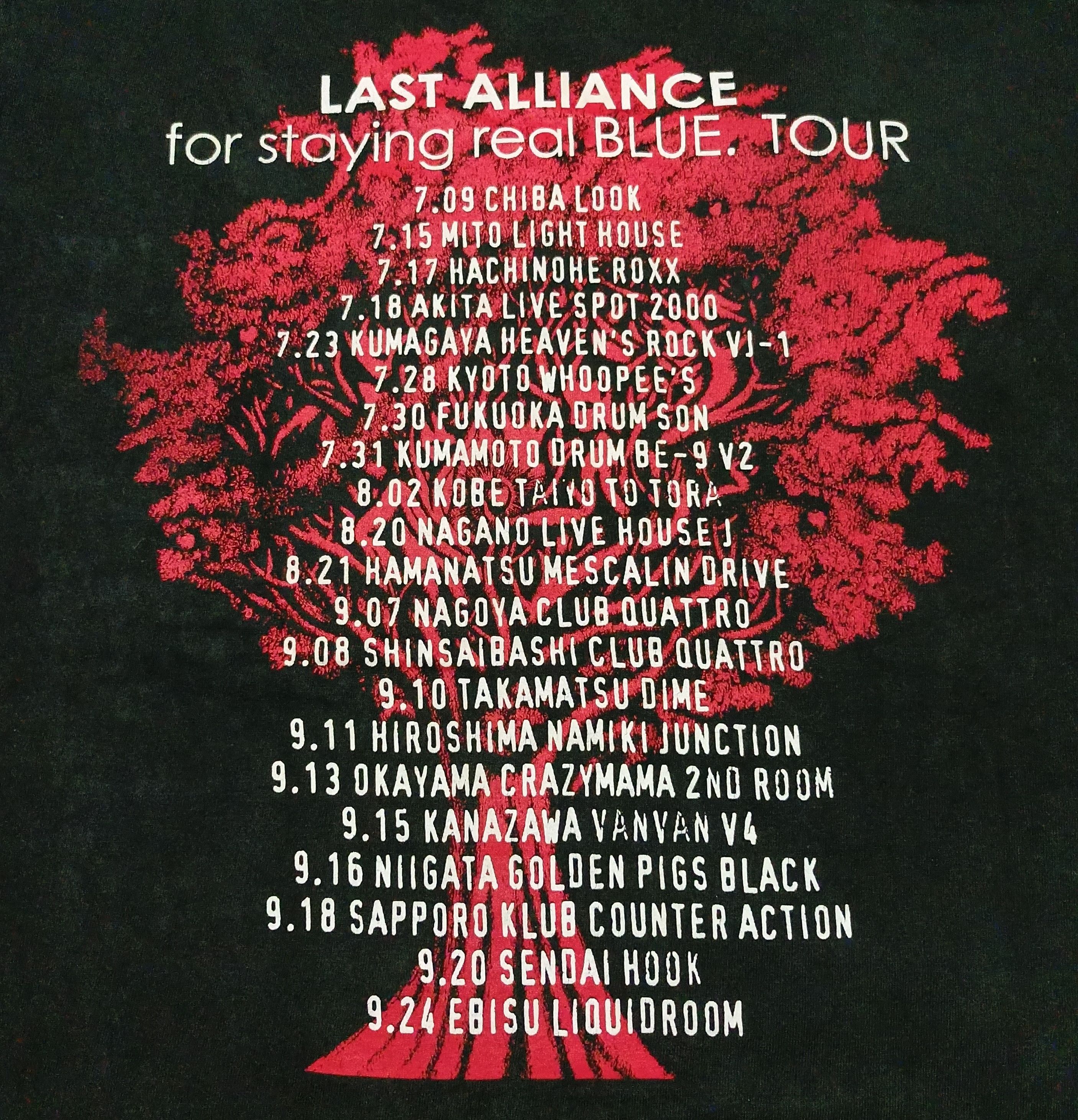 Band Tees LAST ALLIANCE Band Tshirts Size US L / EU 52-54 / 3 - 7 Thumbnail