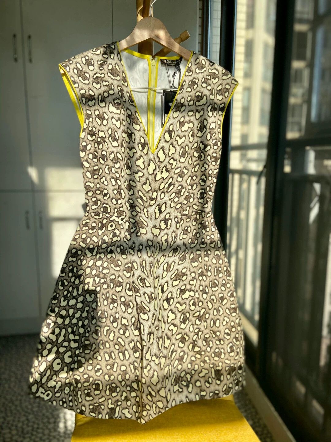 Roberto Cavalli Roberto Cavalli 38 Cotton Printed Dress New Tags Tailoring Size XS / US 0-2 / IT 36-38 - 3 Thumbnail