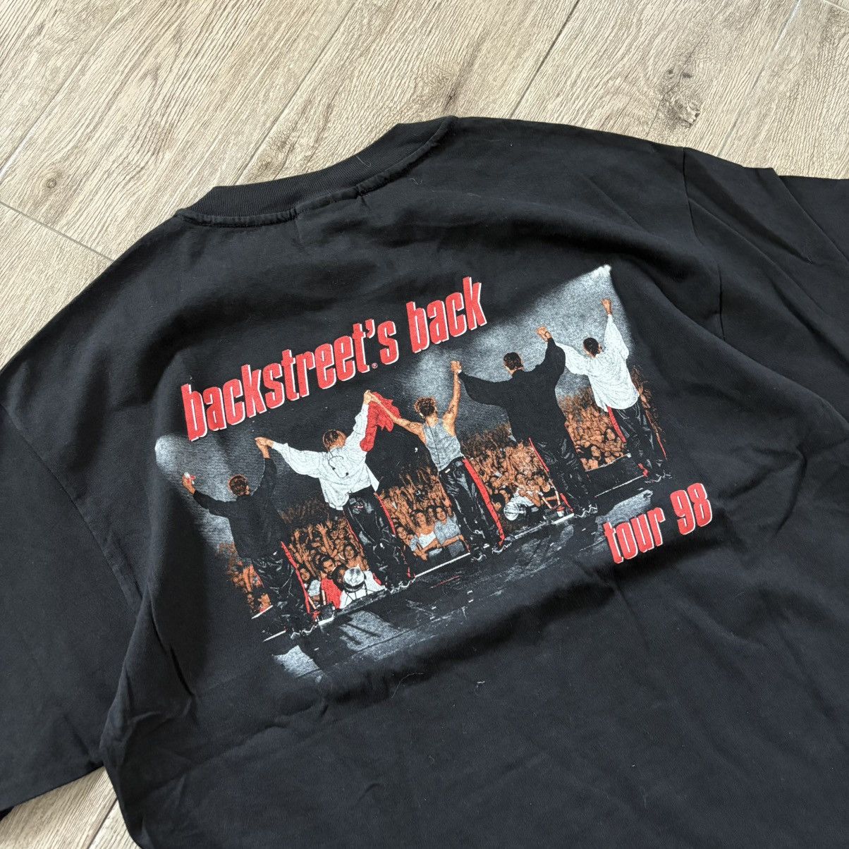 Band Tees Backstreet Boya 90s Tour Size US L / EU 52-54 / 3 - 3 Thumbnail