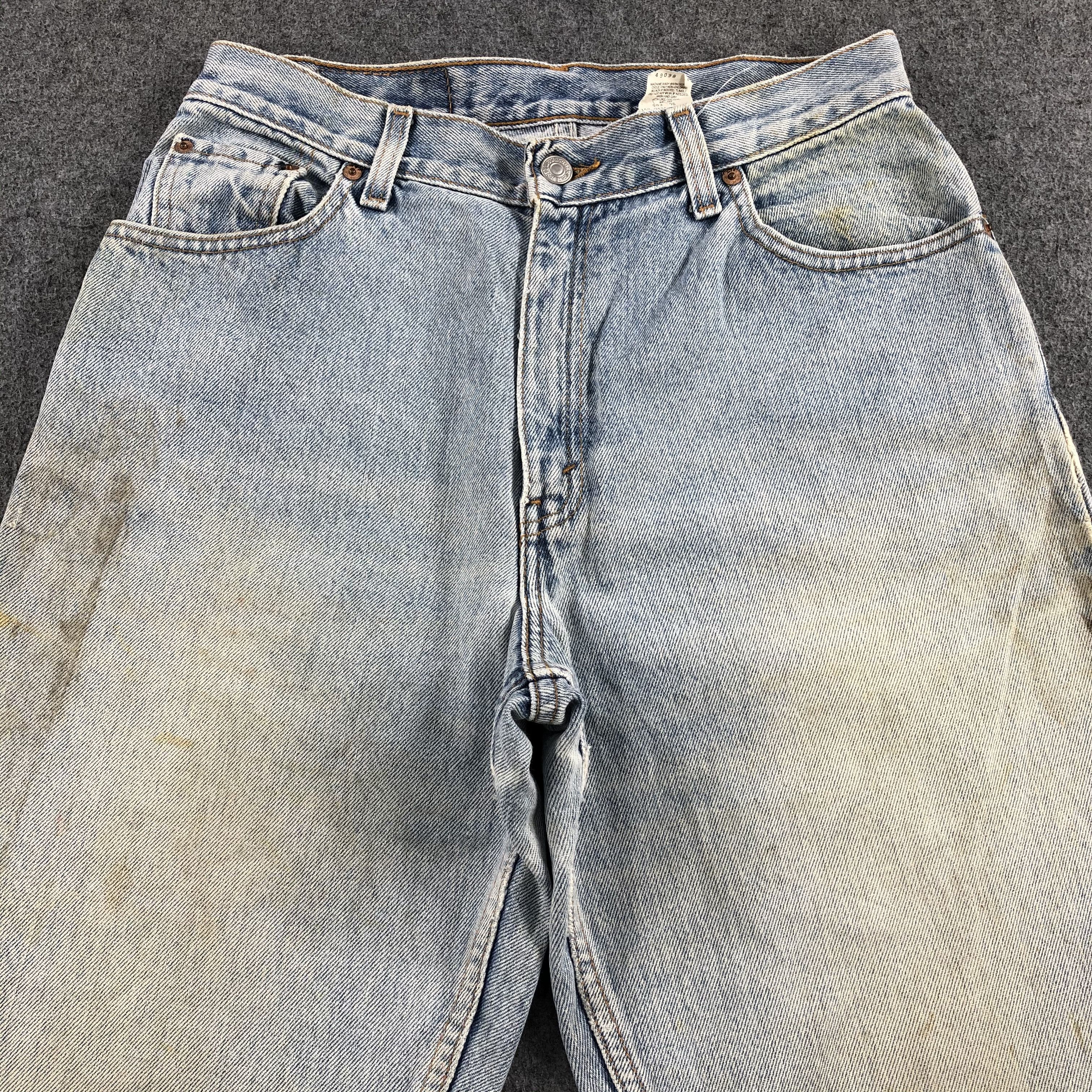 Levi's 90s Vintage Light Wash Levis 550 Jeans-J1683 Size US 31 - 3 Thumbnail