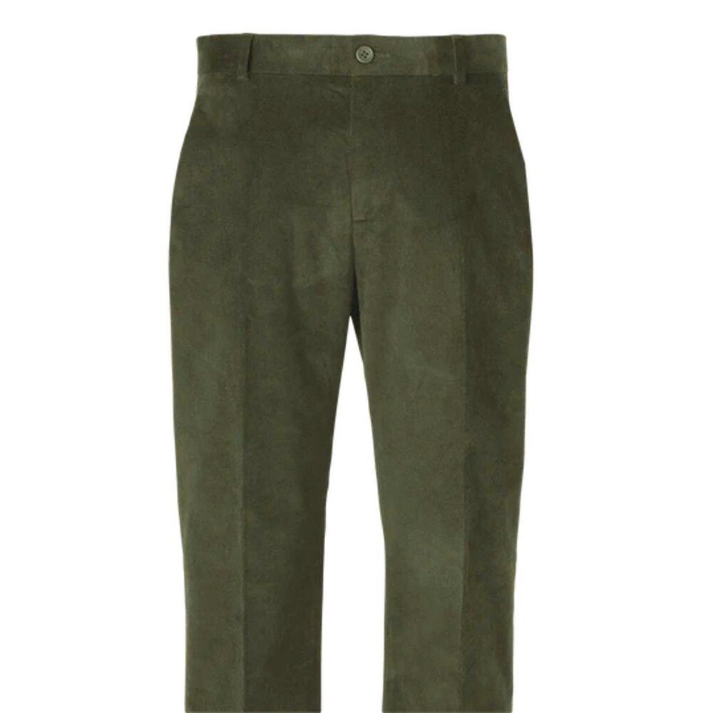 Paul Fredrick NWT New Paul Fredrick Corduroy Pleated Sage Olive Pants Siz Size US 42 / EU 58 - 1 Thumbnail