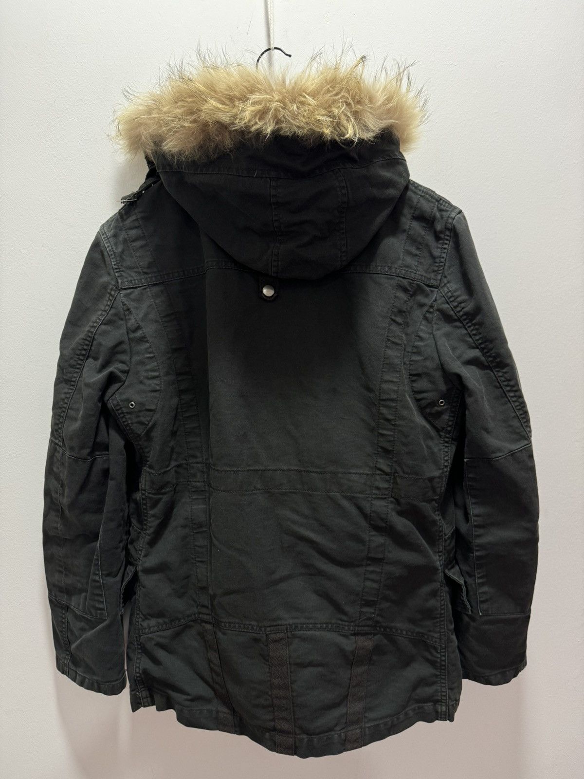 Vintage VINTAGE PPFM LGB STYLE FUR HOODIE JACKET Size M / US 6-8 / IT 42-44 - 10 Thumbnail