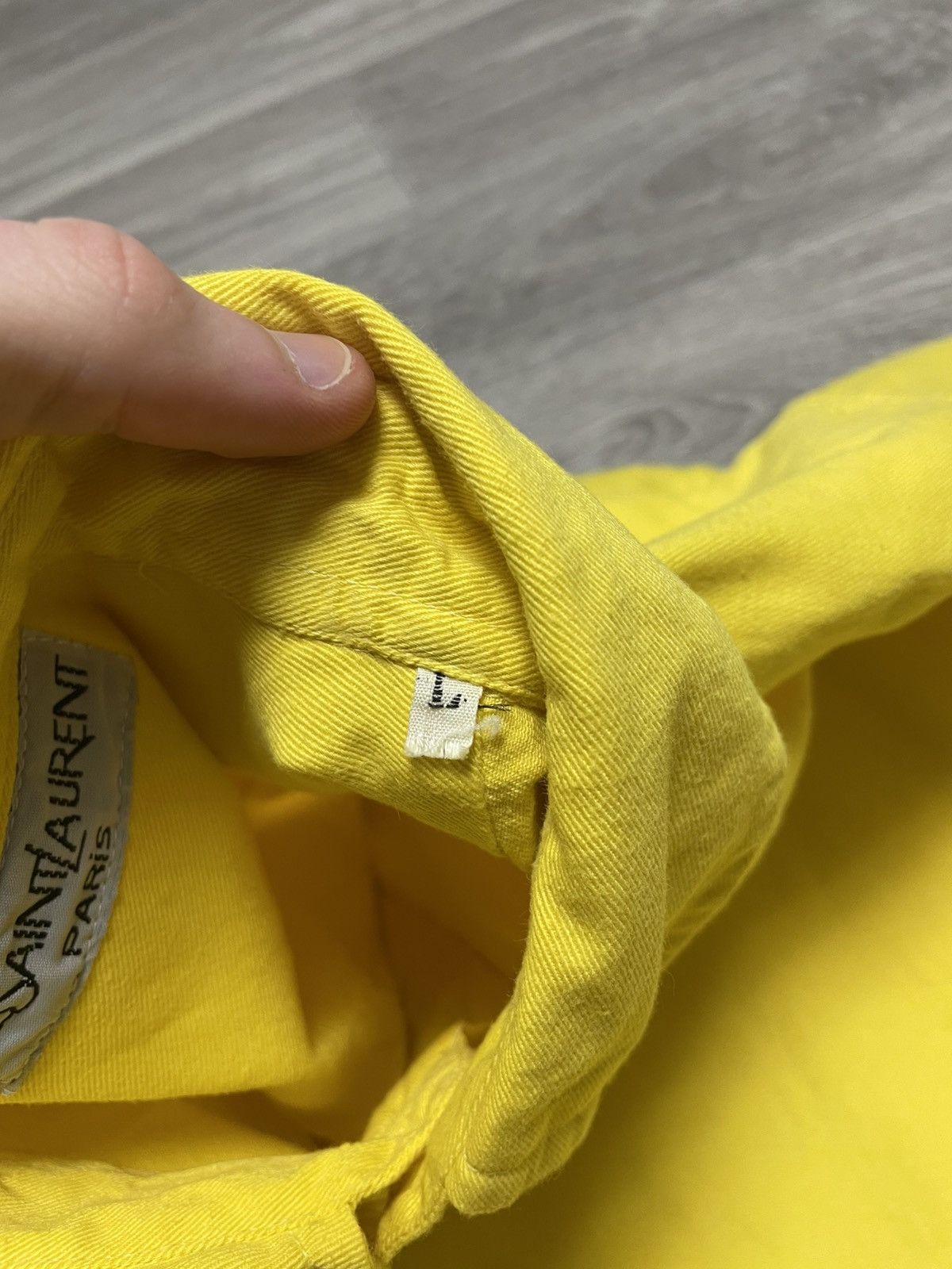 Yves Saint Laurent Vintage Yves Saint Laurent Paris YSL Heavy Long Sleeve Shirt Size US L / EU 52-54 / 3 - 16 Thumbnail