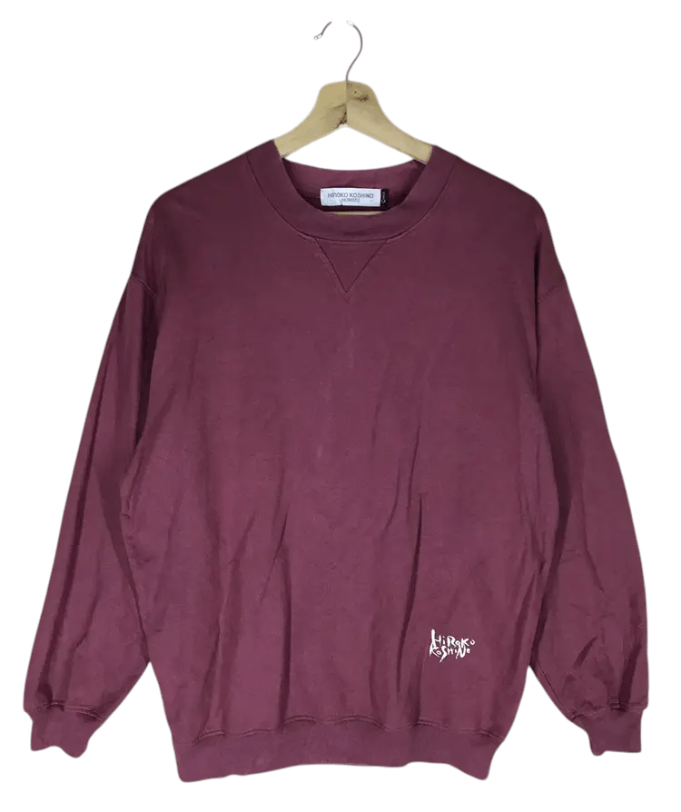 Hiroko Koshino Homme Vintage Hiroko Koshino Homme Sweatshirts Size US L / EU 52-54 / 3 - 1 Thumbnail