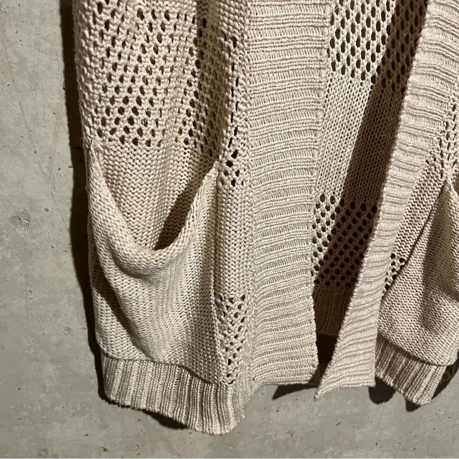 Element Element Skateboarding Long Cardigan Sweater Sz Large Crochet Size L / US 10 / IT 46 - 3 Thumbnail