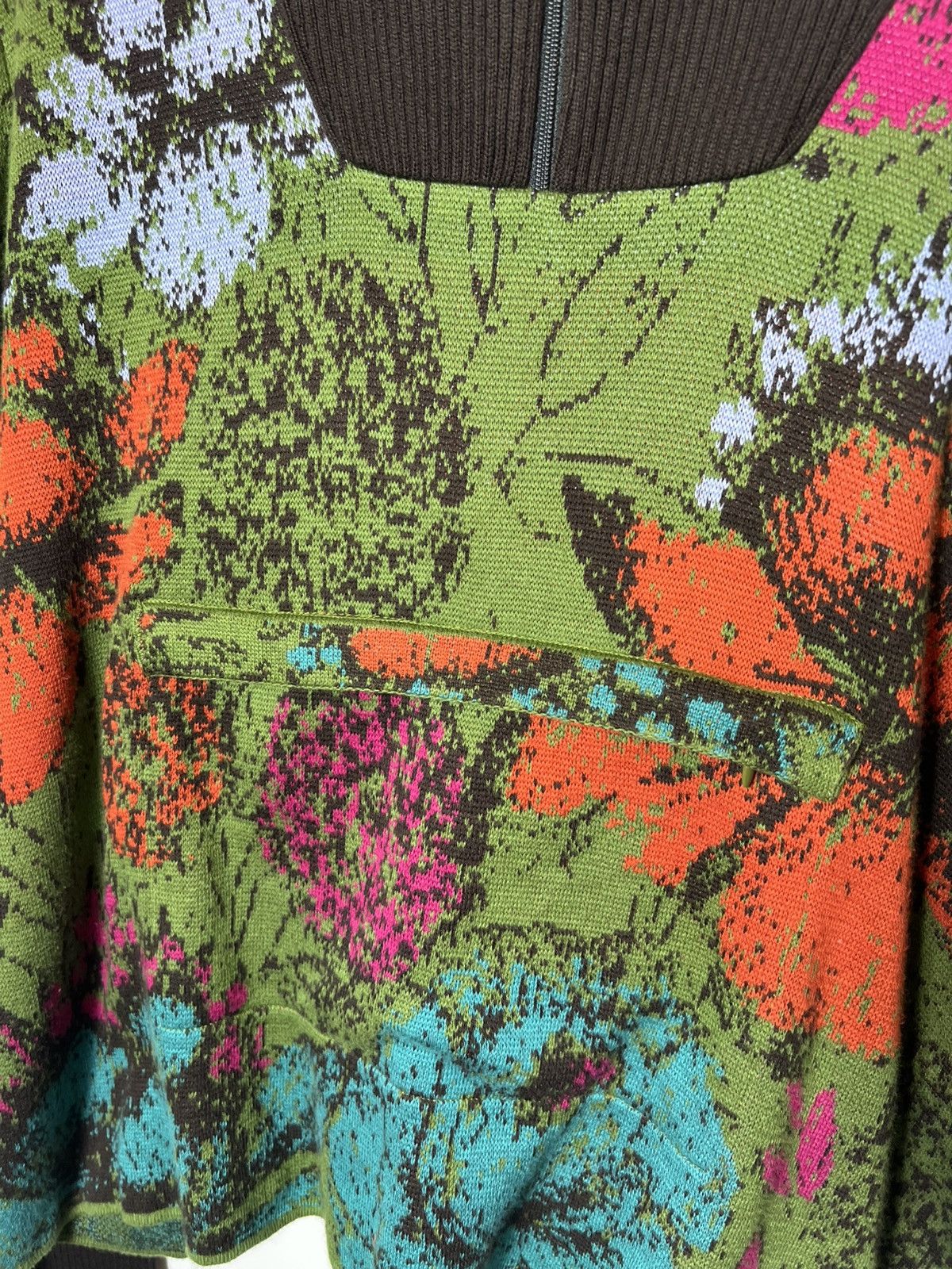 Vintage Vintage streetwear Ivko 1/4 zip hooded multicolour sweater Size M / US 6-8 / IT 42-44 - 4 Thumbnail