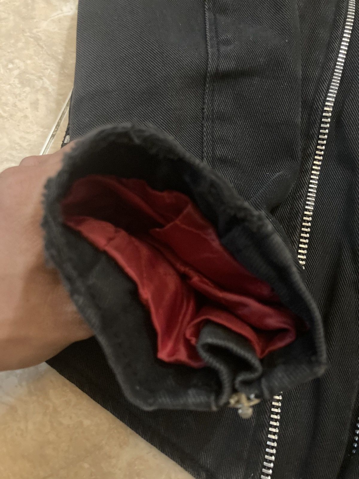 Japanese Brand Vintage Distress Dammtrax Double Collar Denime Jacket Size US L / EU 52-54 / 3 - 11 Thumbnail