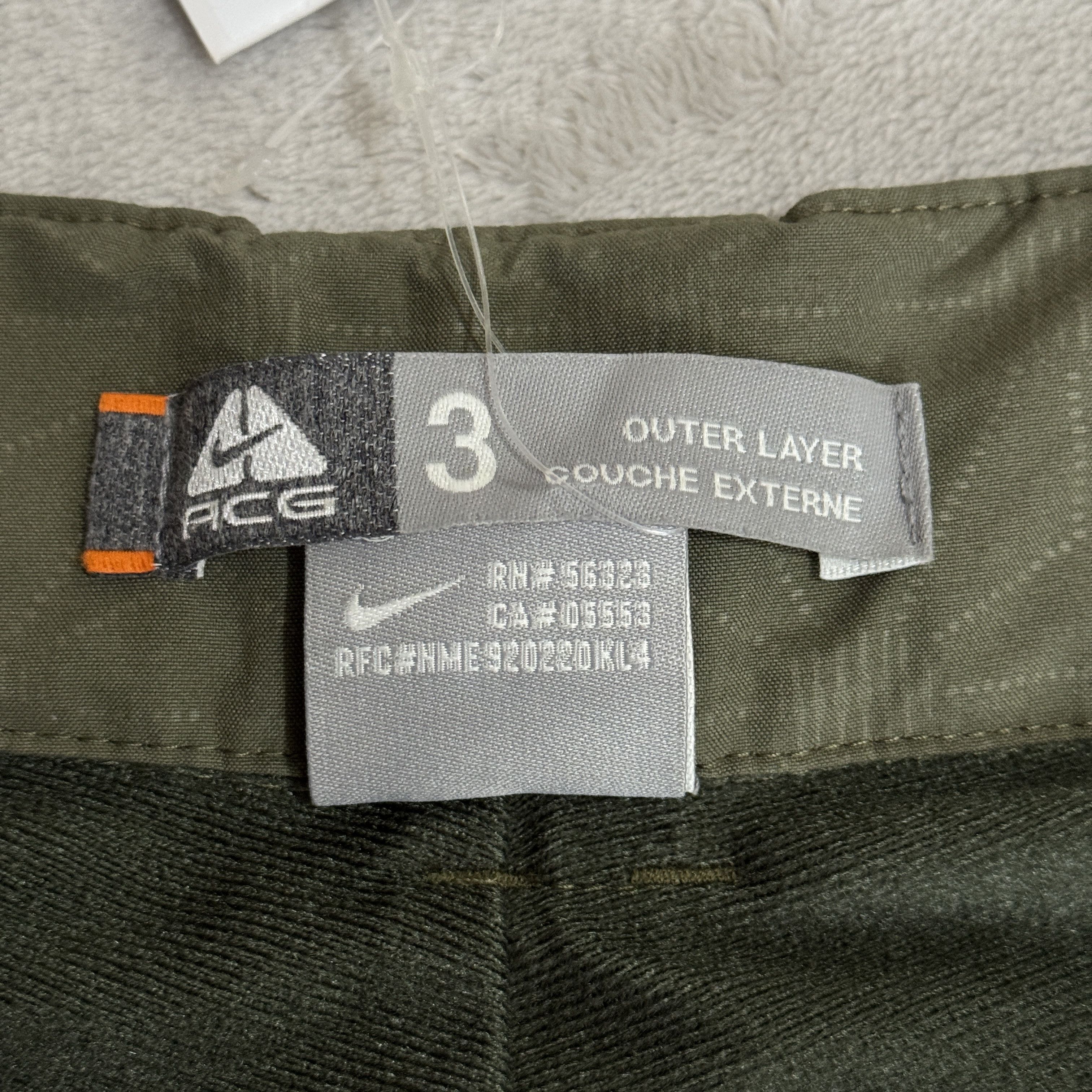 Goretex × Nike ACG Nike ACG Gore-Tex Snowboard Shell Pants (2008) Y2K Archive L Size US 38 / EU 54 - 8 Thumbnail