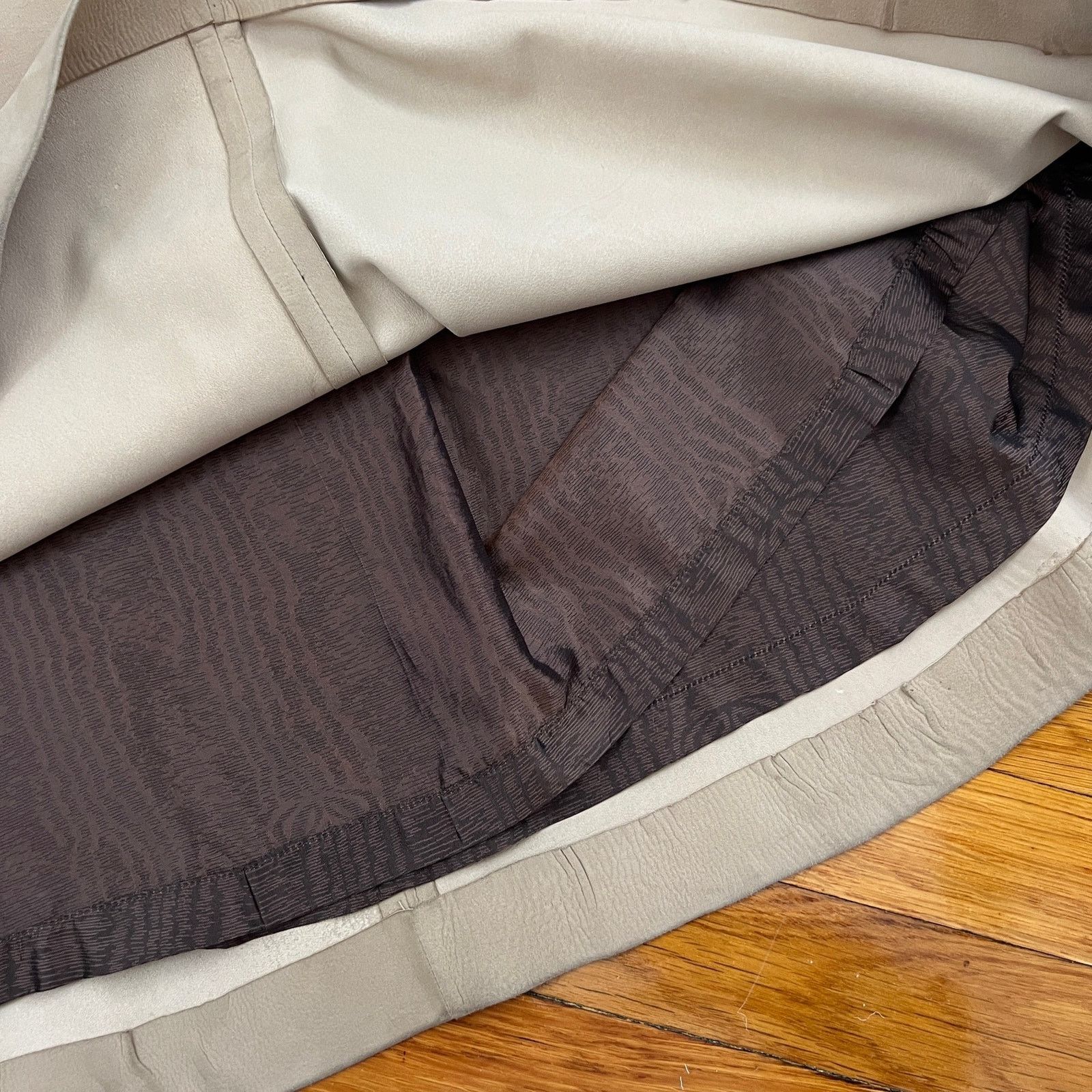 Loewe LOEWE Classic A Line Suede Tan Skirt Size 38 (XS / 0-2 US) Size 24" / US 00 / IT 34 - 8 Thumbnail