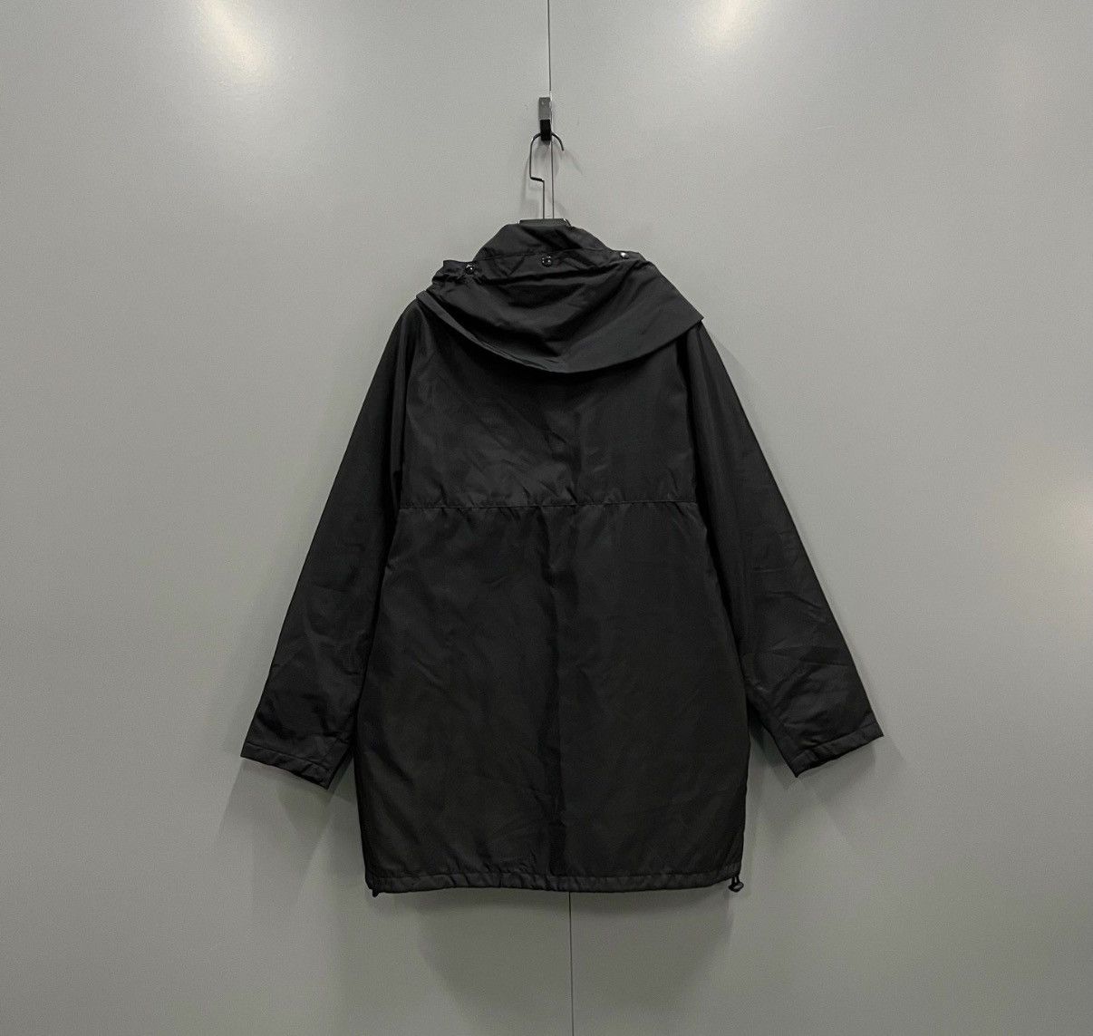 Gucci Gucci Black Logo Patch Hooded Jacket J41 Size US M / EU 48-50 / 2 - 2 Thumbnail