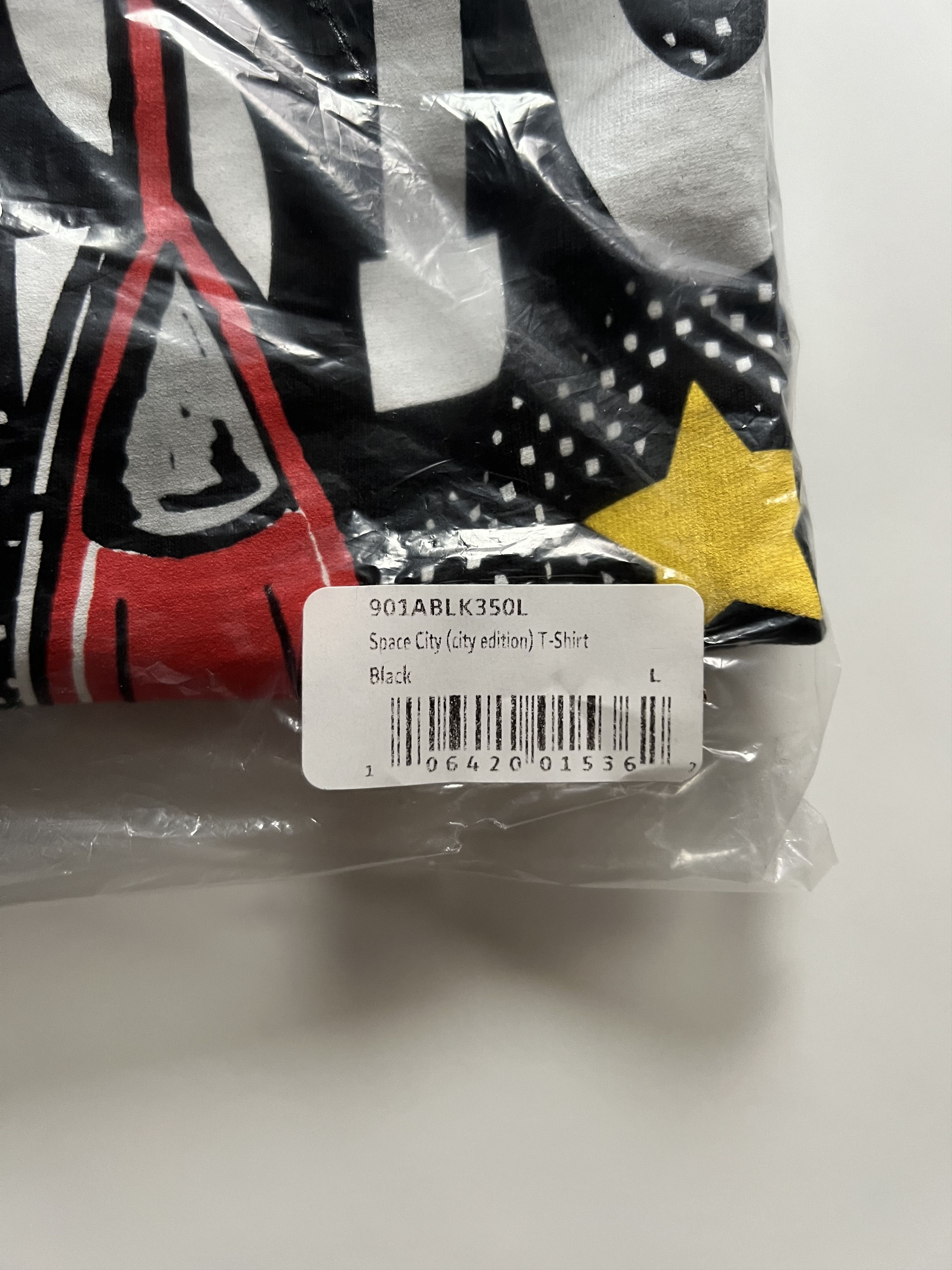 NBA × Warren Lotas Authentic Warren Lotas Houston Rockets Space City T-Shirt Size US L / EU 52-54 / 3 - 5 Thumbnail