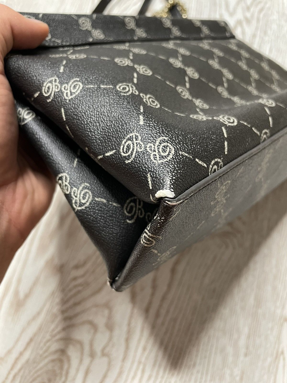 Blumarine Blumarine monogram leather bag Size ONE SIZE - 17 Thumbnail