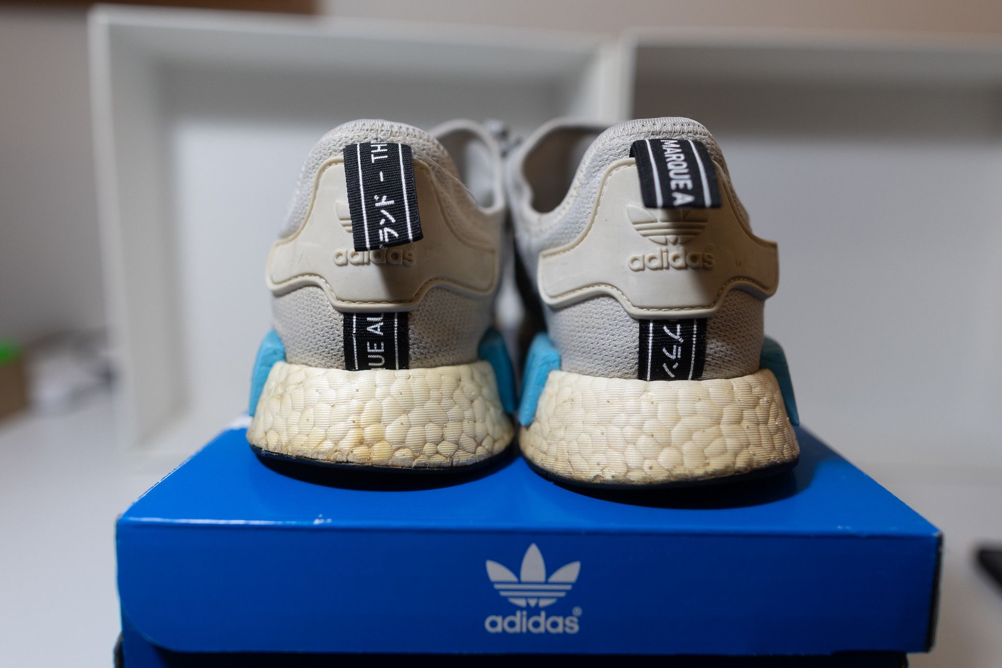 Adidas Adidas NMD R1 Bright Cyan Size US 9.5 / EU 42-43 - 6 Thumbnail