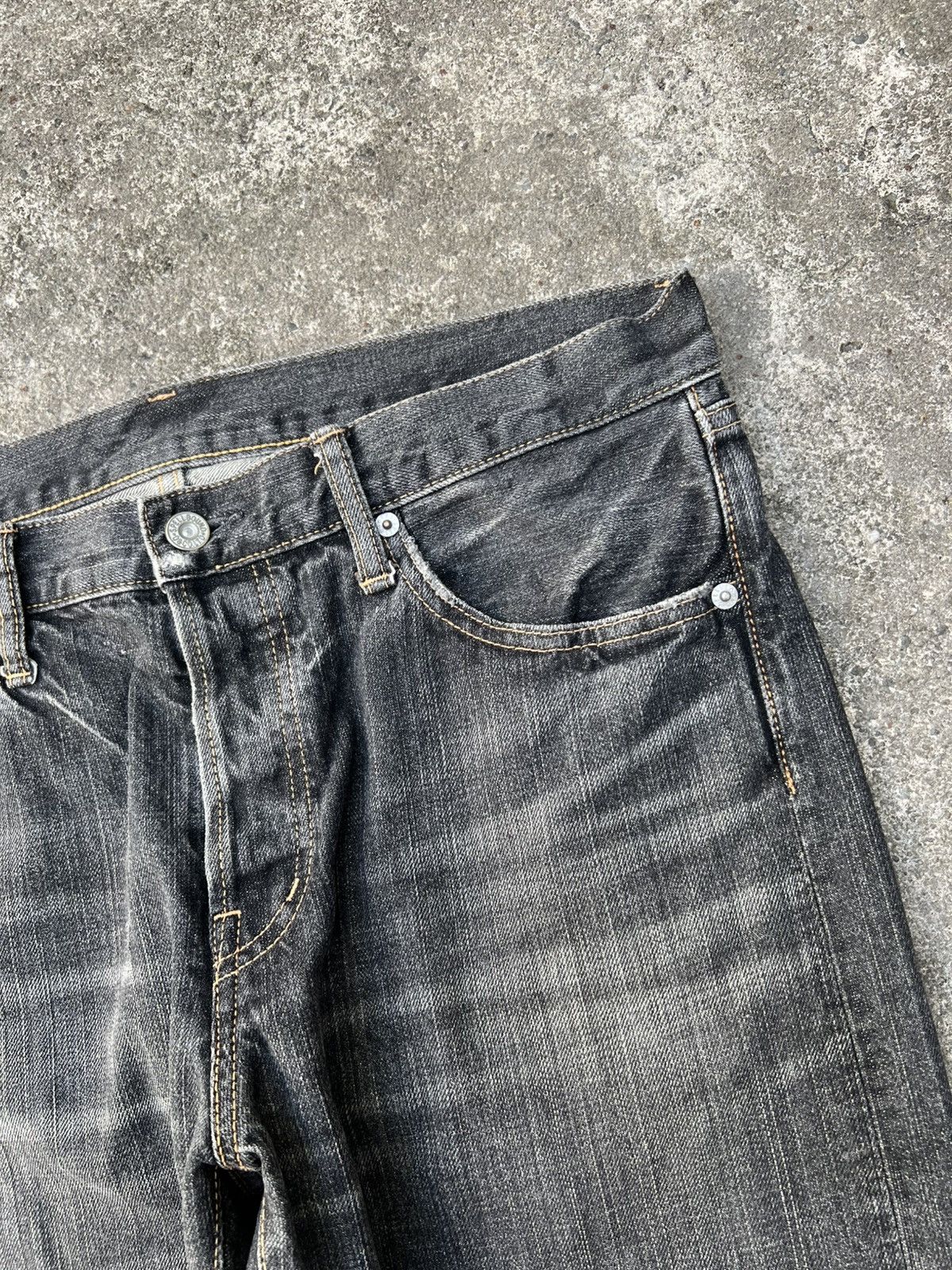 Spellbound Vintage 90’s Spellbound Mud Wash Jean #japan Size US 35 - 13 Thumbnail