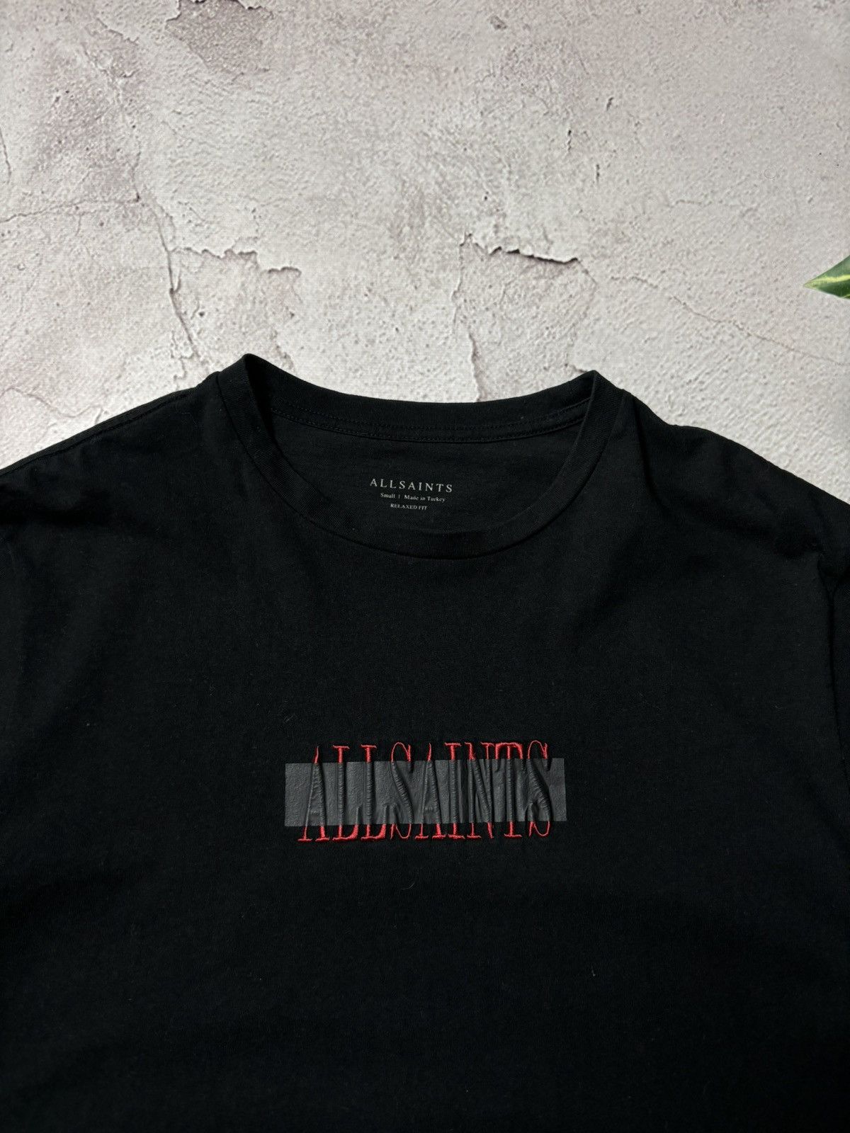 Allsaints allsaints stamp laminate ss crew t shirt Size US S / EU 44-46 / 1 - 3 Thumbnail