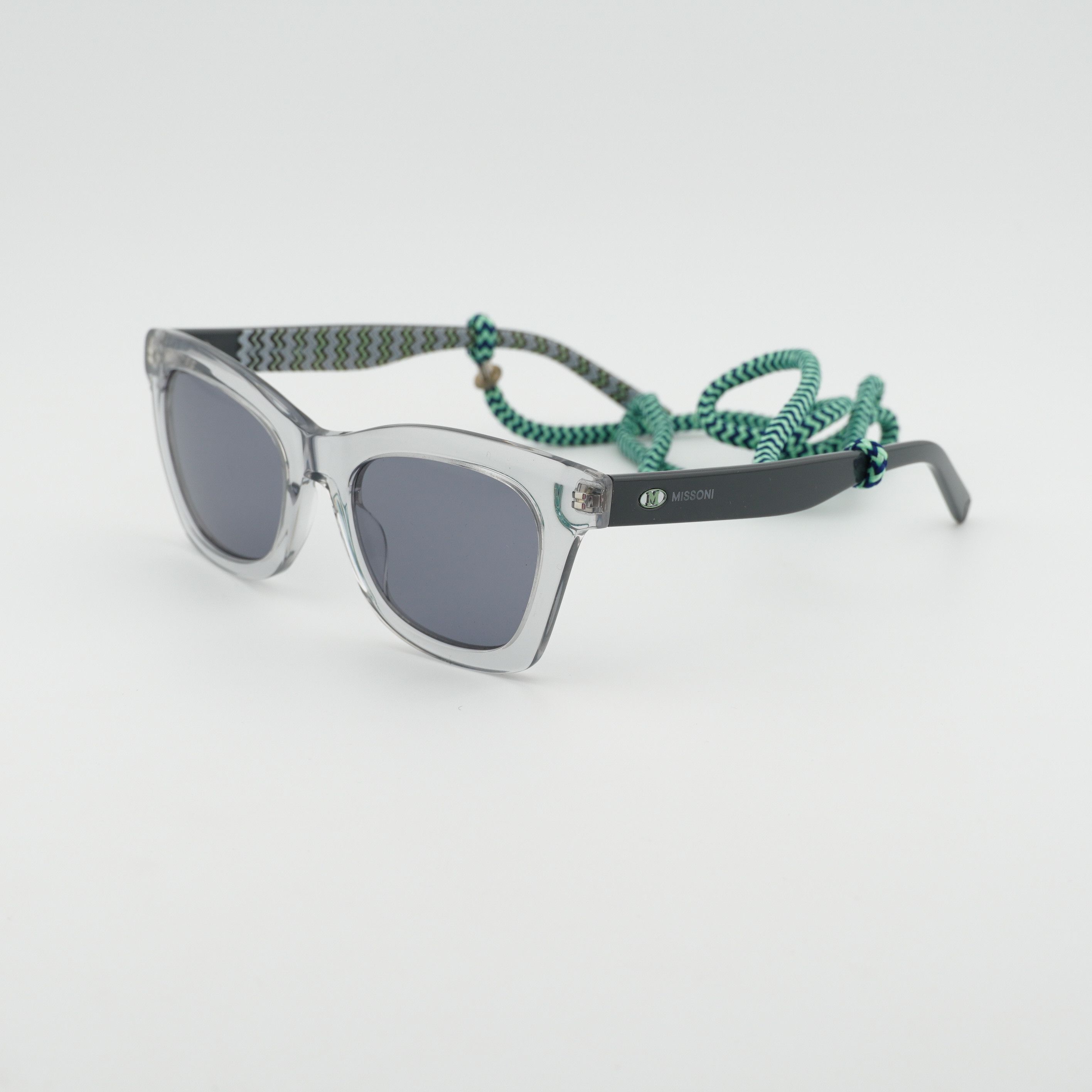 Missoni M Missoni MMI 0089/S 0KB7 IR Sunglasses Grey Square Frame, G Size ONE SIZE - 5 Thumbnail