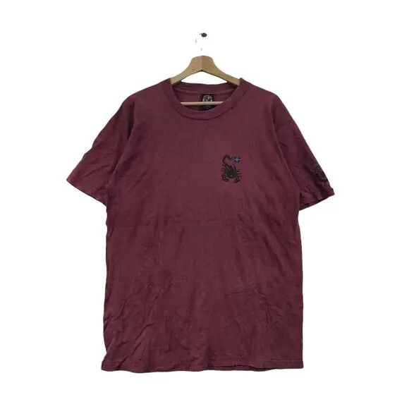 Vintage Vtg SCORPION BAY SURFING Baja California Tee Shirt Mas Fina Size US L / EU 52-54 / 3 - 3 Thumbnail