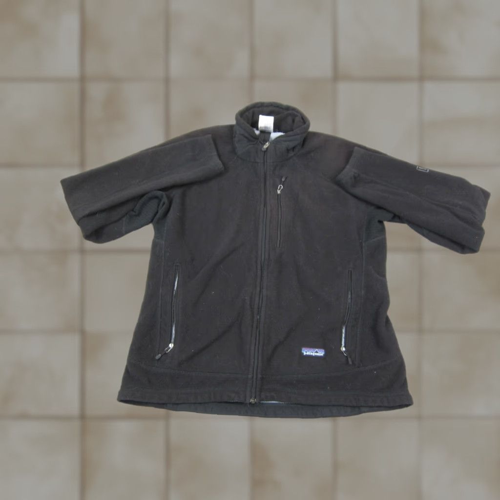 Patagonia Patagonia Jacket Womens L Black Lightweight Full Zip Fleece Mid-Length Regular Fit Size L / US 10 / IT 46 - 1 Thumbnail