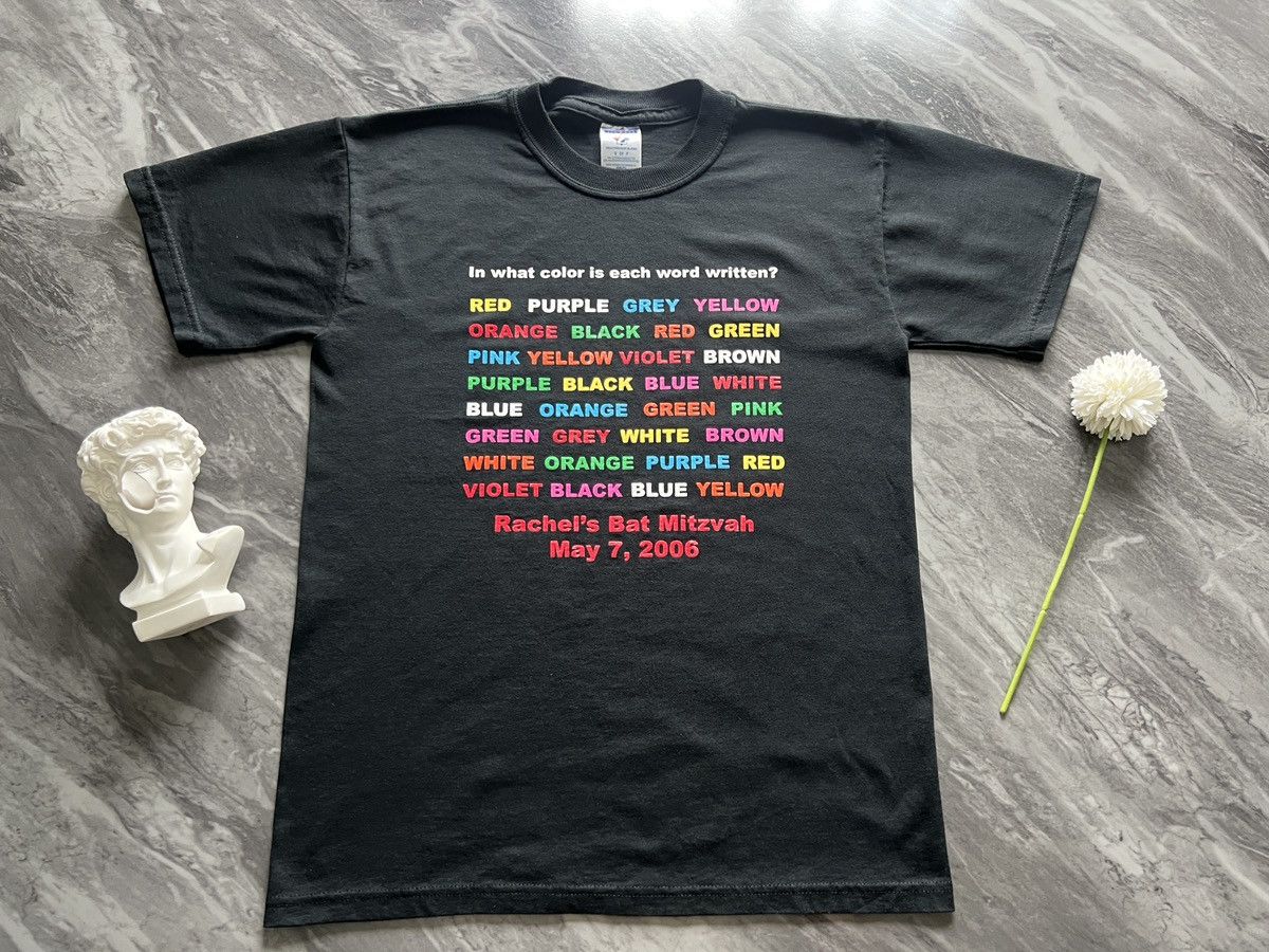 Arts & Science × Jerzees Jerzees : Skill Test What Color ? Rachel Bat Mitzvah Size US S / EU 44-46 / 1 - 2 Thumbnail