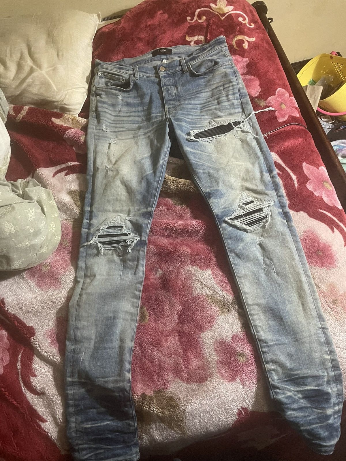 Amiri Amiri jeans only worn once Size US 34 / EU 50 - 1 Thumbnail