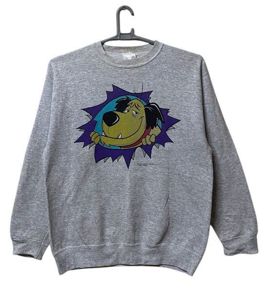 Cartoon Network × Vintage Vtg mutley wacky races Hanna barbara cartoon sweatshirt Size US L / EU 52-54 / 3 - 2 Thumbnail