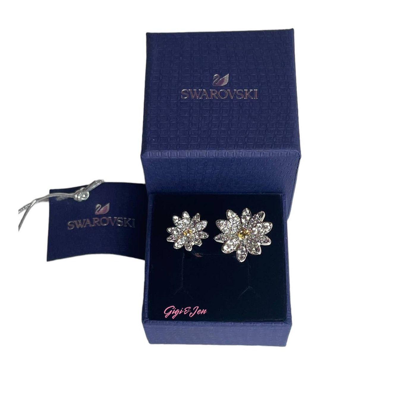 Swarovski Swarovski Eternal Flower open ring Mixed metal finish 50/ 5 Size ONE SIZE - 2 Thumbnail
