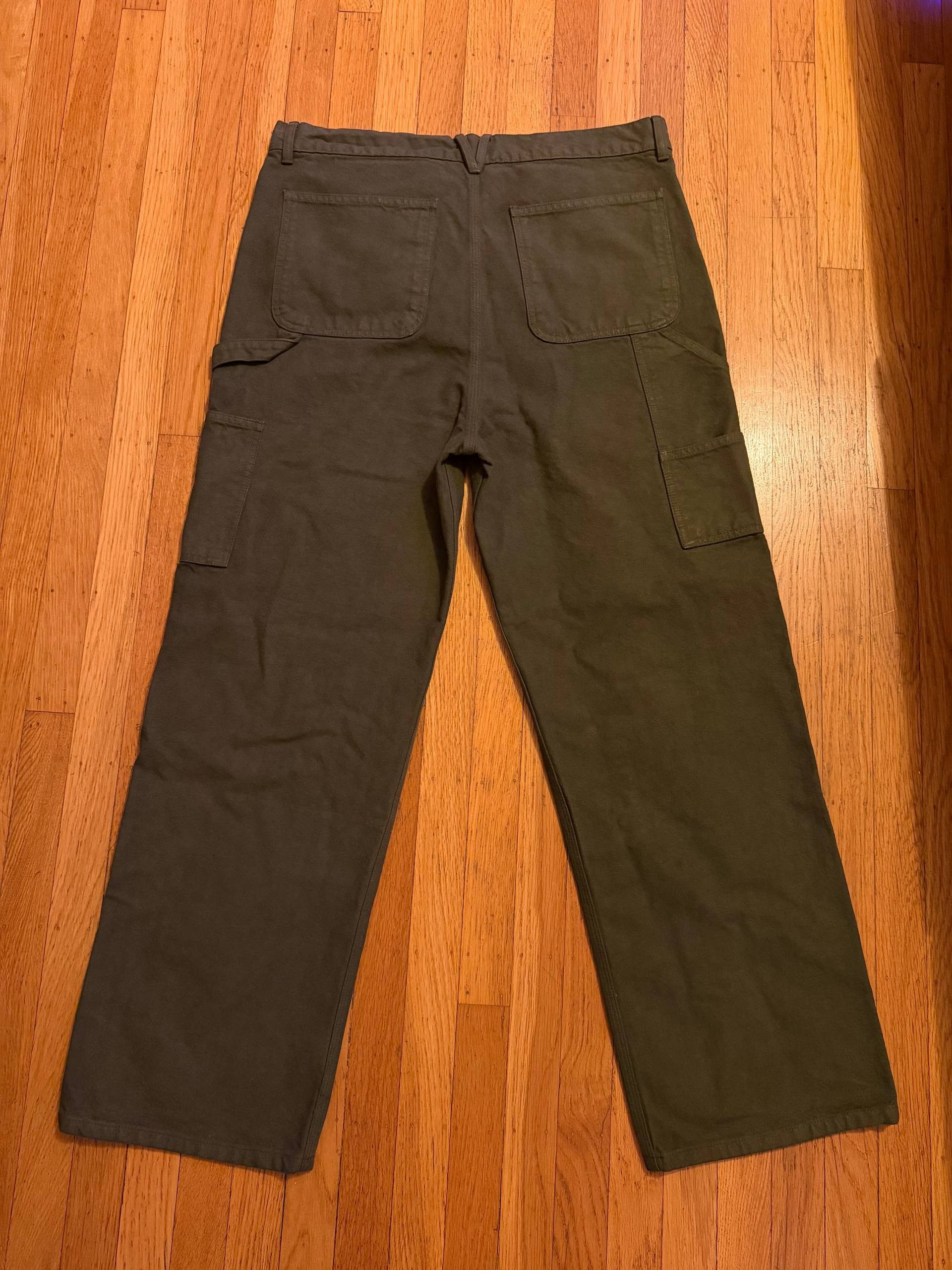 Other Velour Garments - Olive Carpenter Pants Size US 34 / EU 50 - 2 Thumbnail