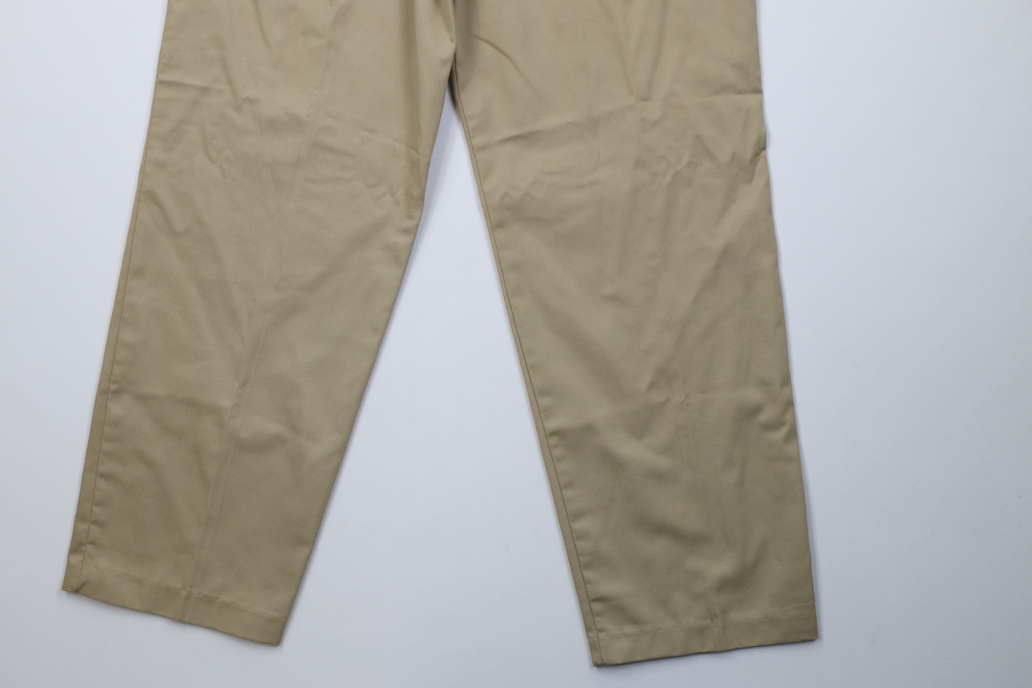 Vintage Vintage 70s Streetwear Big Pocket Knit Pants Beige USA Size 38" / US 16 / IT 52 - 15 Thumbnail