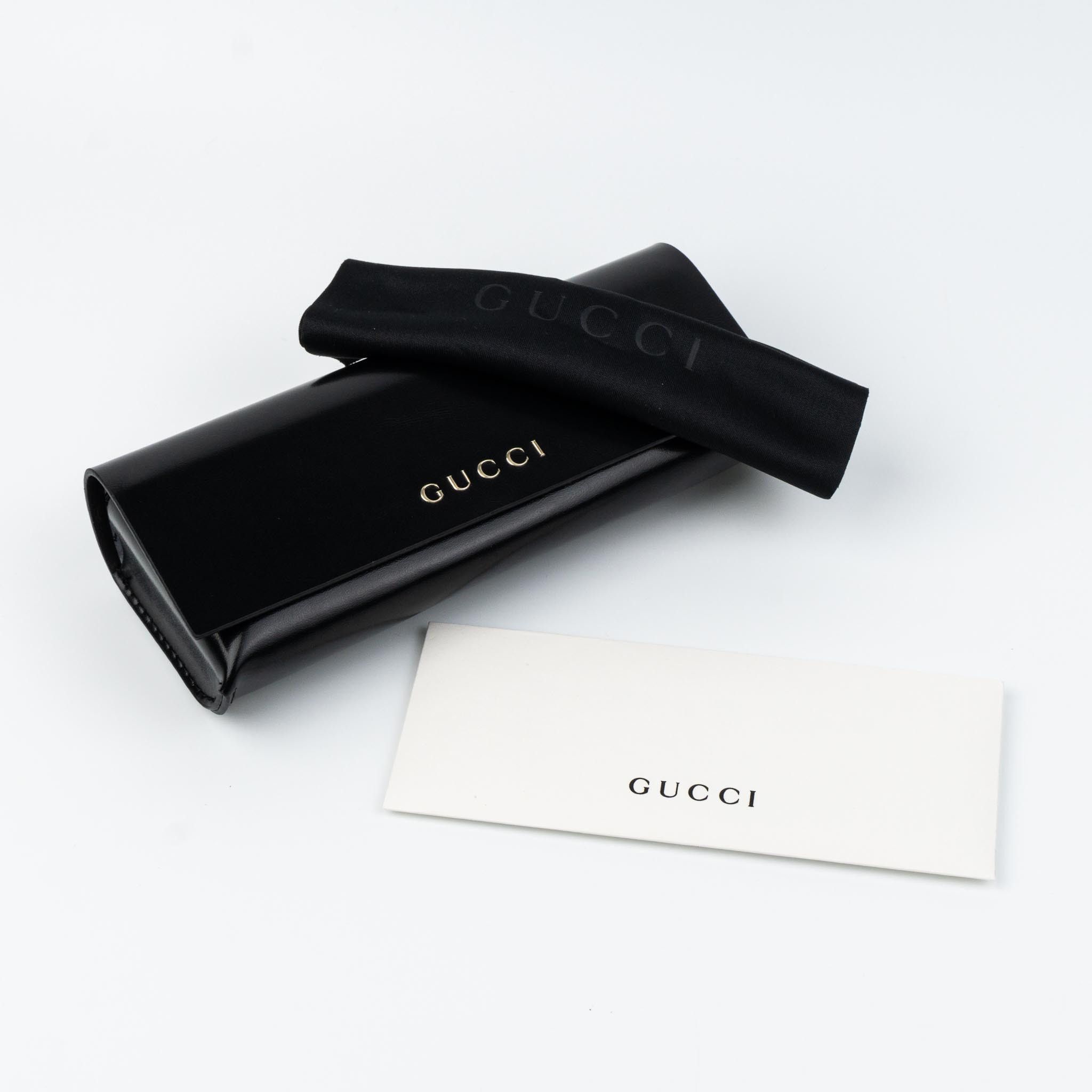 Gucci Gucci Women Eyeglasses Cat Eye GG1683O 001 NEW AUTHENTIC Size ONE SIZE - 9 Thumbnail