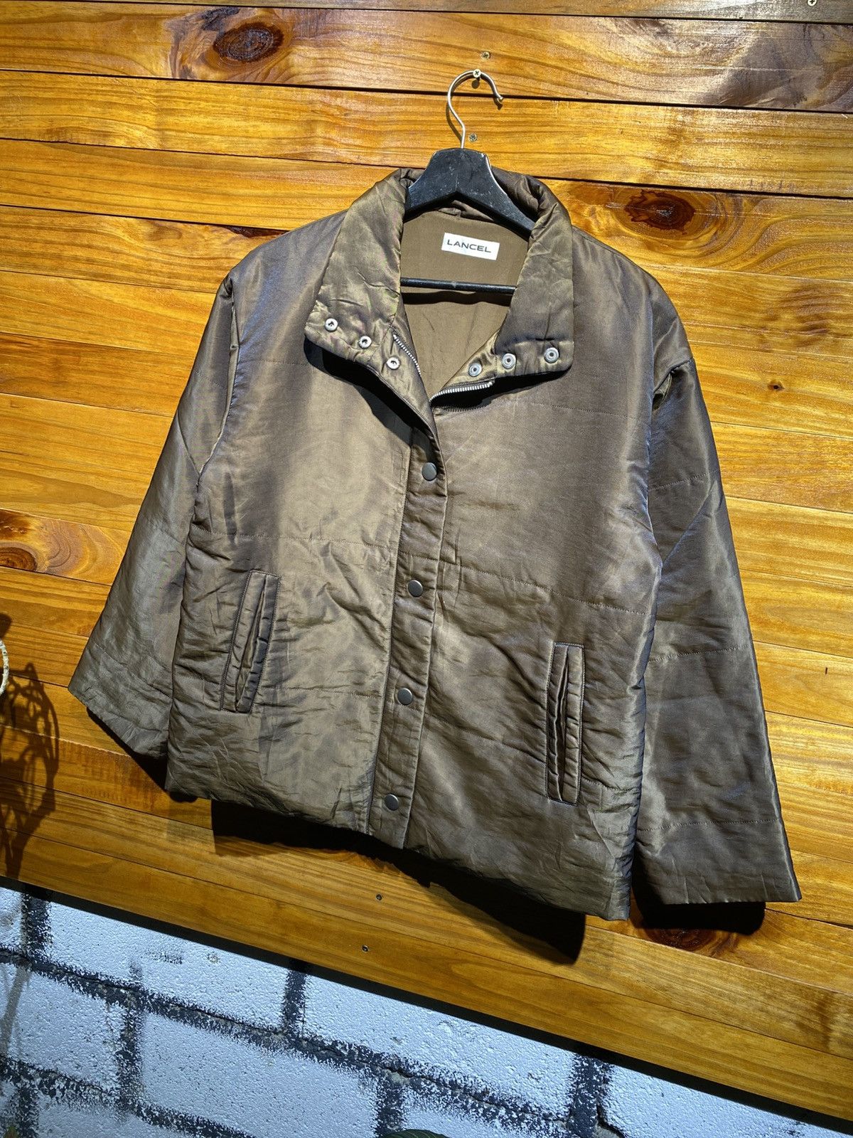 Lancel Vintage Lancel Made in Japan Nylon Polyester Puffer Jacket Size M / US 6-8 / IT 42-44 - 4 Thumbnail
