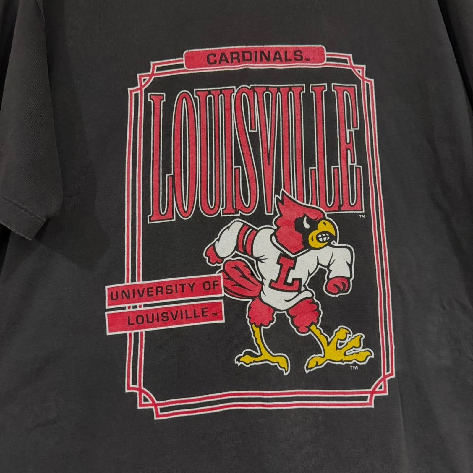 Hanes Vintage Louisville Cardinals Shirt Size US XL / EU 56 / 4 - 2 Thumbnail