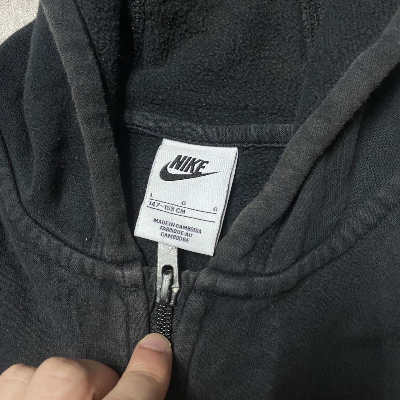 Nike Black Nike zip up hoodie #kidcore Size US L / EU 52-54 / 3 - 4 Thumbnail