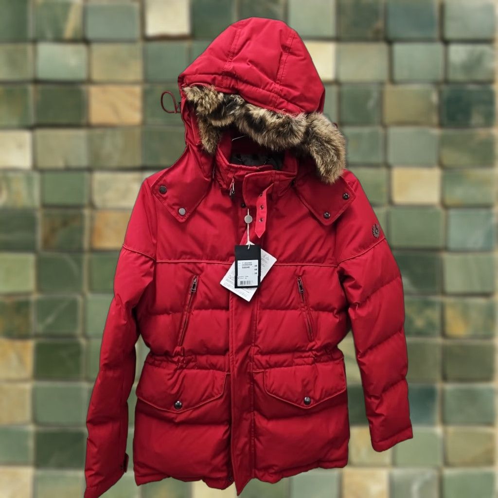 Belstaff **Red Belstaff Down Filled Jacket Size 38 Brown** User: **Belstaff Down Filled Brown Jacket Size 38 Red** Size US XXS / EU 40 - 1 Thumbnail