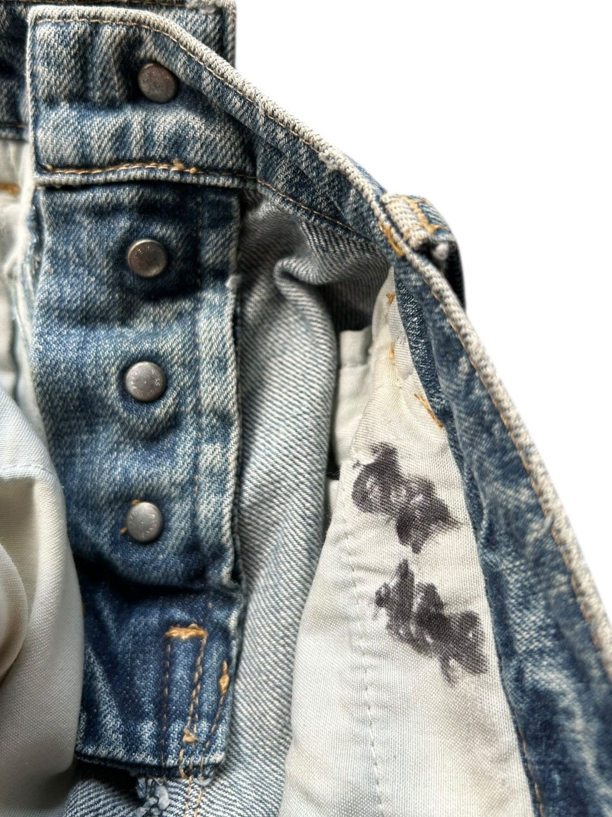 Attachment Attachment kazuyuki kumagai curve Flare Denim Jeans Size US 31 - 14 Thumbnail