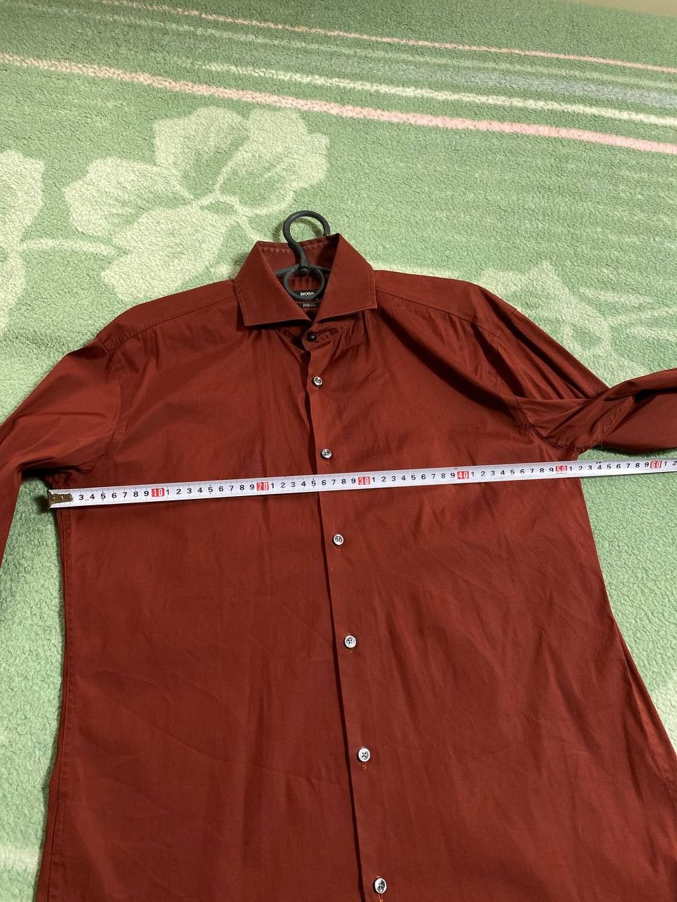Flannel × Hugo Boss Hugo Boss Vintage Mens Corduroy Flannel Shirt Y2K Size US XXL / EU 58 / 5 - 16 Thumbnail