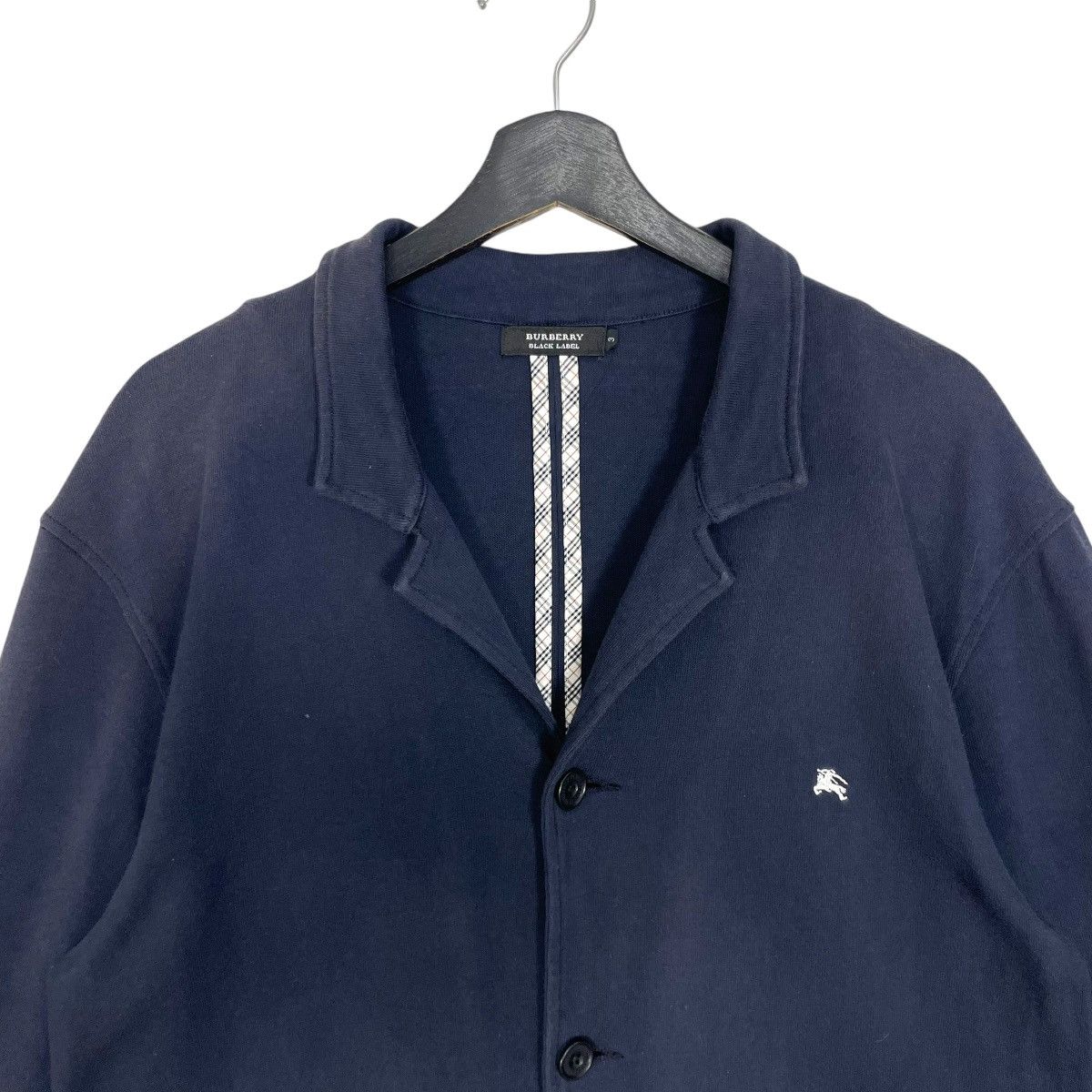 Burberry Vintage Burberry Black Label Jacket Navy Blue Button Up Size US M / EU 48-50 / 2 - 7 Thumbnail
